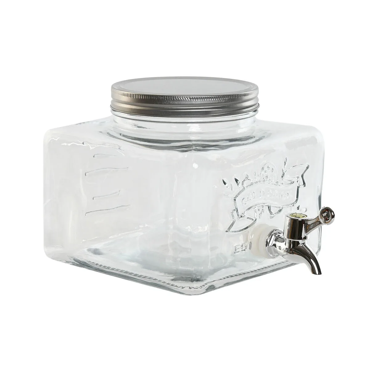 Distributeur d eau home esprit transparent metal silicone verre abs 3 5 l 19 x 25 x 16 cm s305950326. Nous avons créé Diaytar pour être le point de repère dans le paysage souvent confuse du e-commerce généraliste.