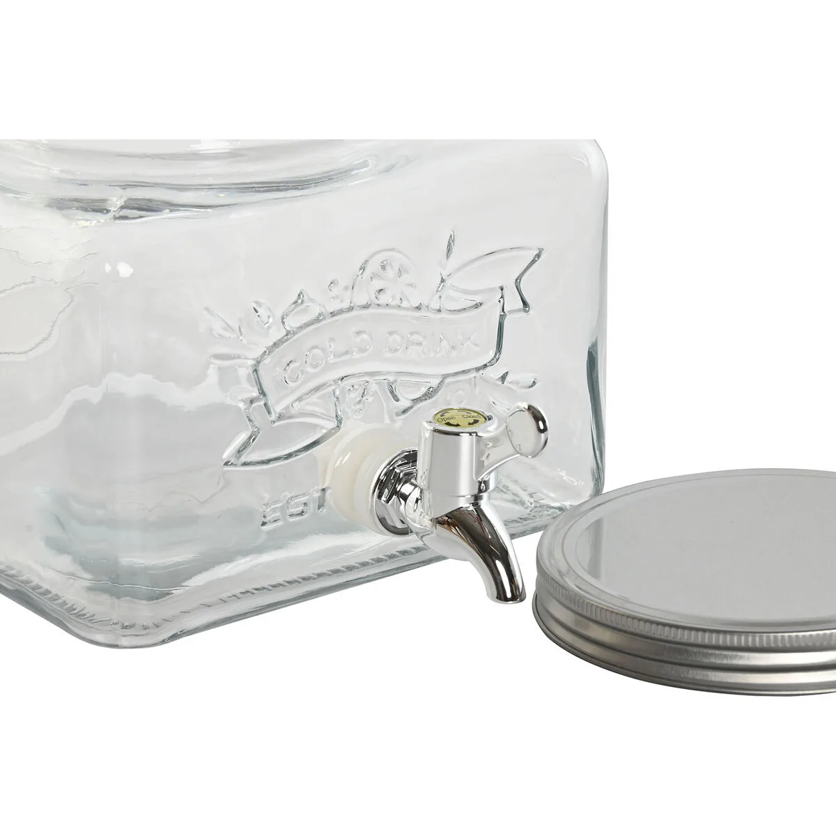 Distributeur d eau home esprit transparent metal silicone verre abs 3 5 l 19 x 25 x 16 cm s305950377. Pour un shopping sans contrainte et plein de bonnes surprises, Diaytar est la destination ultime des produits généralistes