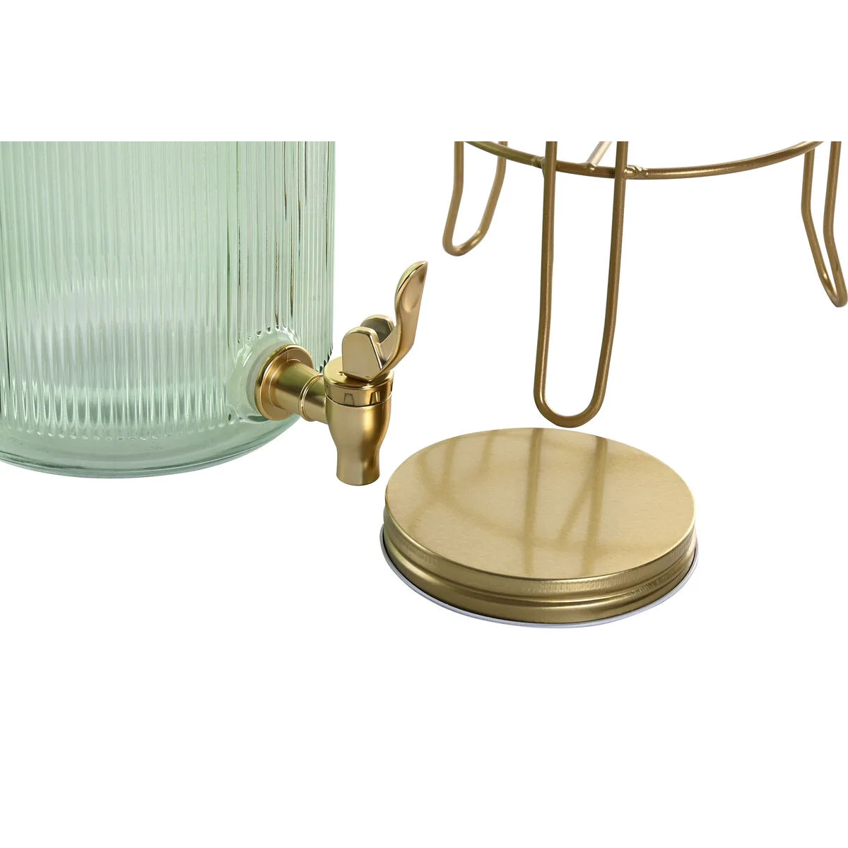 Distributeur d eau home esprit vert dore metal verre 4 l 16 x 16 x 24 6 cm s306126482. Diaytar, c'est le refuge des amoureux du beau et de l'utile, un sanctuaire dédié au produit parfait.