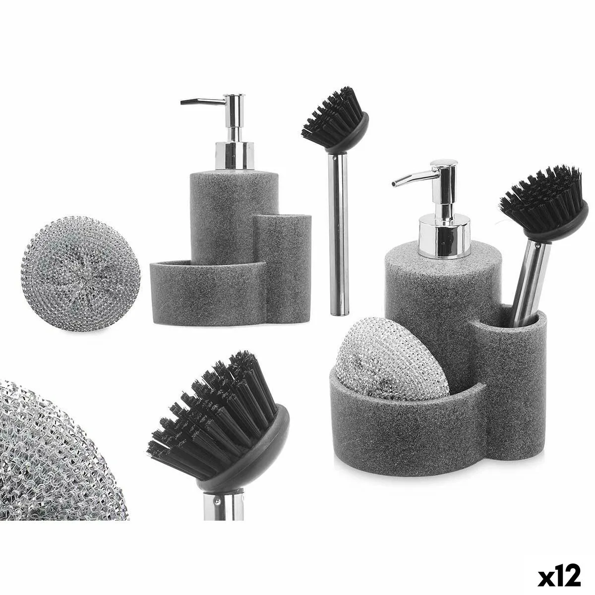 Distributeur de liquide vaisselle 2 en 1 kinvara b5614b plastique polyresine 14 x 18 5 x 12 cm cuisine 12 unites s363208397. Diaytar ne stocke pas des produits, il collectionne des pièces uniques pour enrichir votre quotidien.