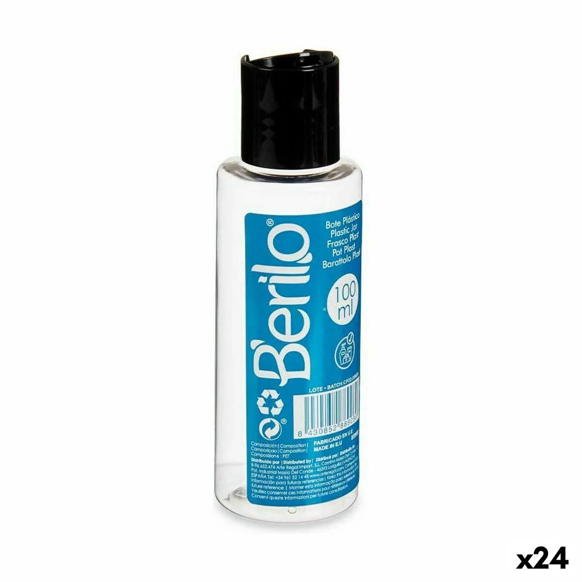 Distributeur de liquides pour le voyage berilo se1541 vertidor noir transparent plastique 100 ml 24 unites s362628791. Du salon à la chambre, Diaytar habille votre intérieur avec élégance.