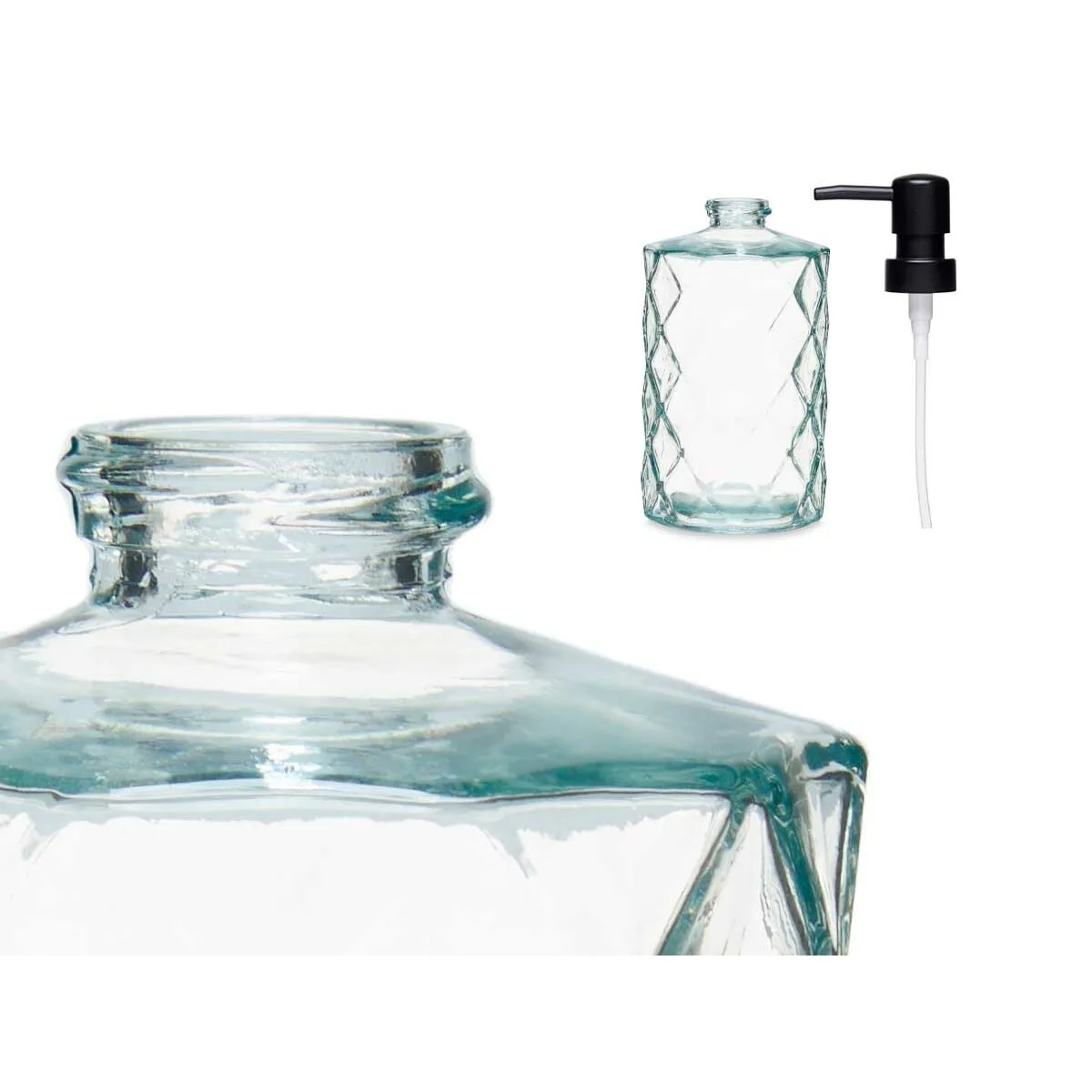 Distributeur de savon berilo cn b5463vb 1 367 transparent verre plastique diamant 410 ml 9 x 18 x 7 cm 12 unites s362689458. Diaytar Mode : Où l'élégance rencontre l'originalité pour un style unique.