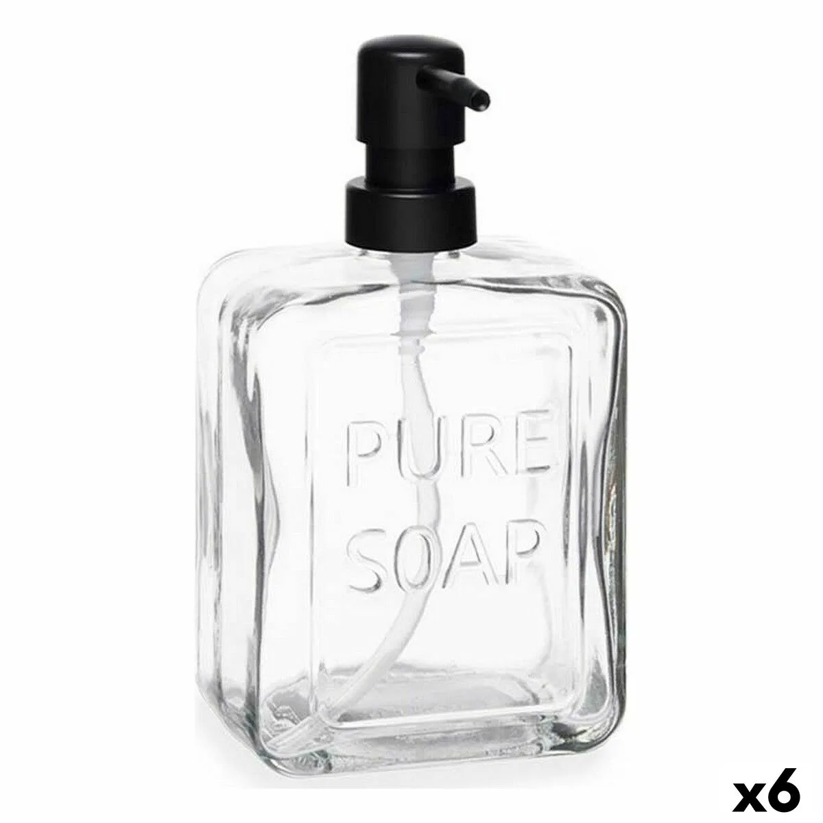 Distributeur de savon berilo pure soap transparent verre plastique 570 ml 10 x 18 x 6 cm 6 unites s362688819. Osez l'expérience Diaytar et découvrez comment des produits bien choisis peuvent éléver votre qualité de vie.