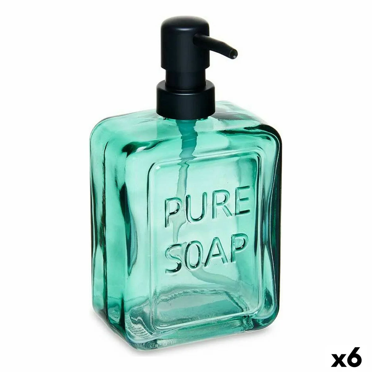 Distributeur de savon berilo pure soap vert verre 570 ml 10 x 18 x 6 cm 6 unites s362689077. Diaytar anticipe les tendances pour vous offrir le meilleur de la mode.