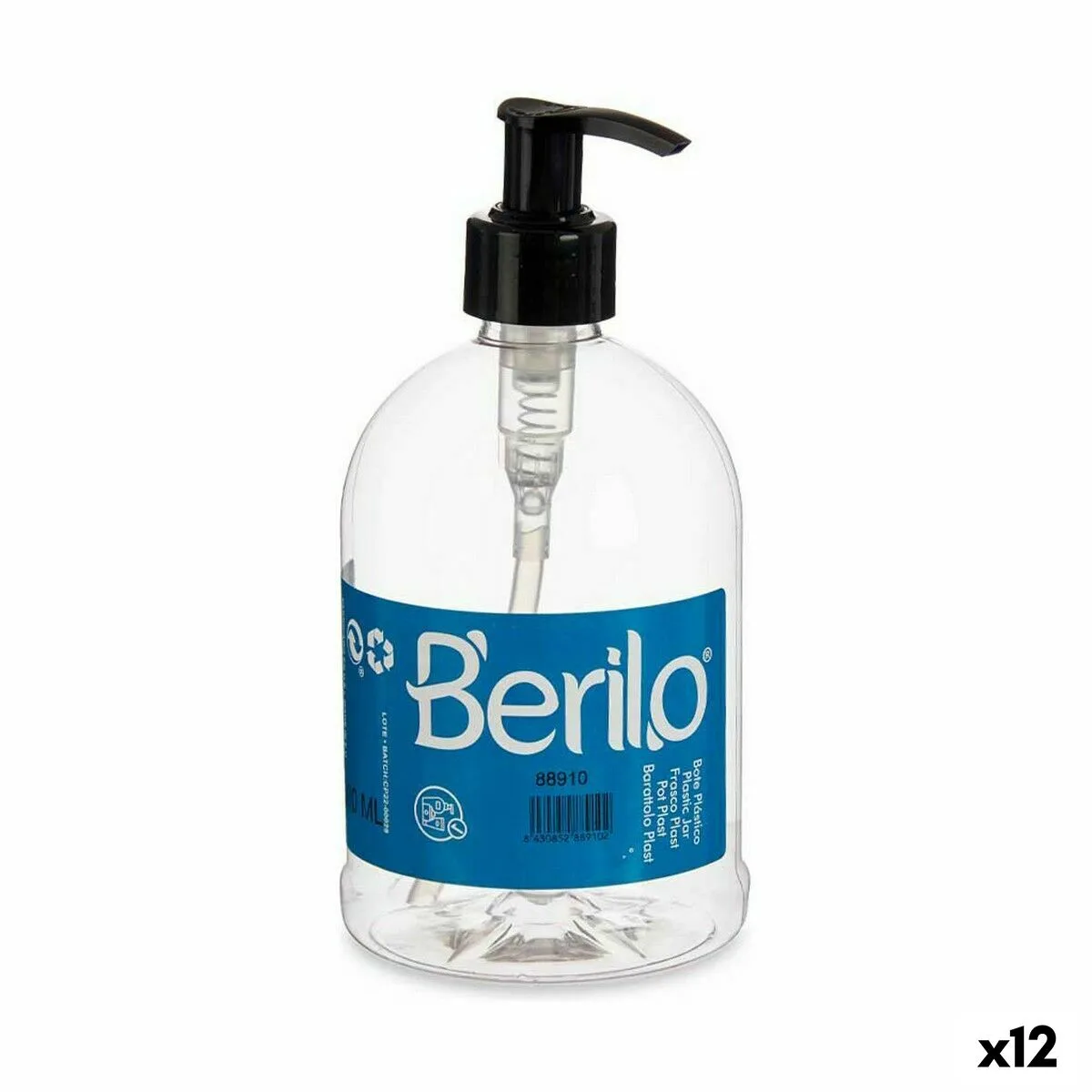 Distributeur de savon berilo se1205 dosificador noir transparent plastique 500 ml 8 x 16 5 x 8 cm 12 unites s362654888. Re-découvrez le plaisir de shopper en ligne avec Diaytar et sa multitude de produits triés sur le volet pour vous