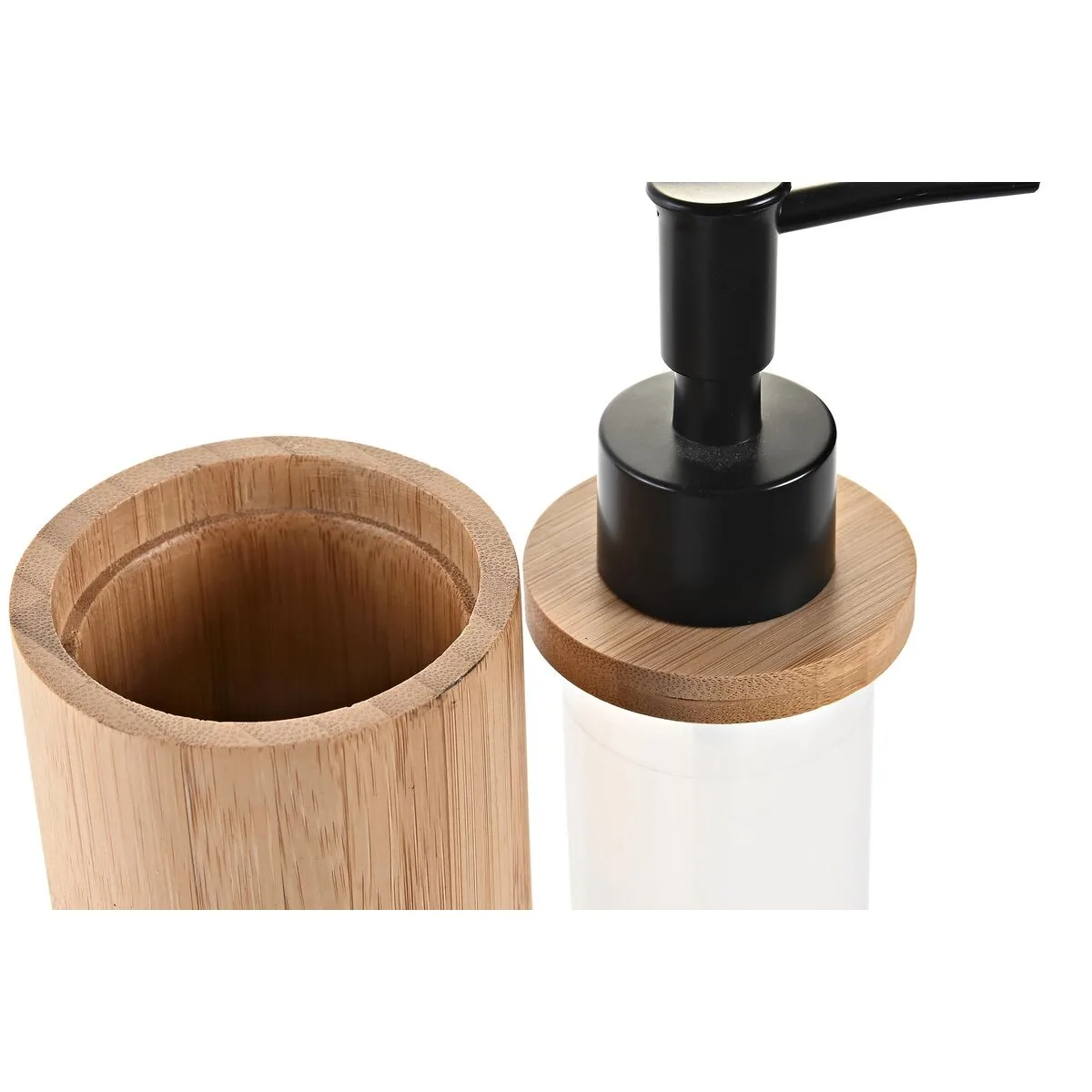 Distributeur de savon dkd home decor noir naturel bambou polypropylene s303672230. Diaytar s'adapte à vos besoins avec une gamme complète et variée.