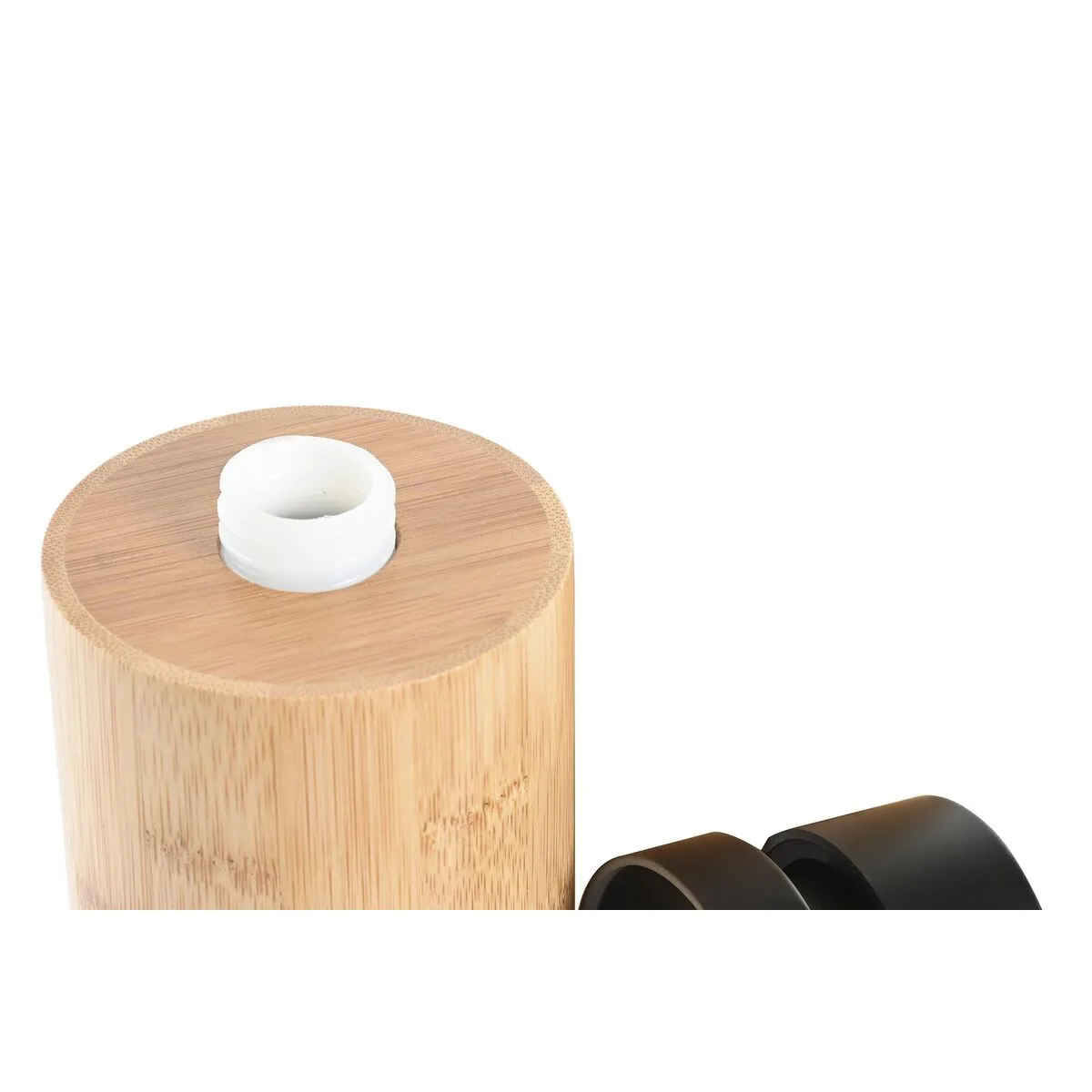 Distributeur de savon dkd home decor noir naturel bambou polypropylene loft 8 x 8 x 16 cm s303666332. Chez Diaytar, nous valorisons autant la fonction que la forme dans chaque produit que nous ajoutons à notre collection