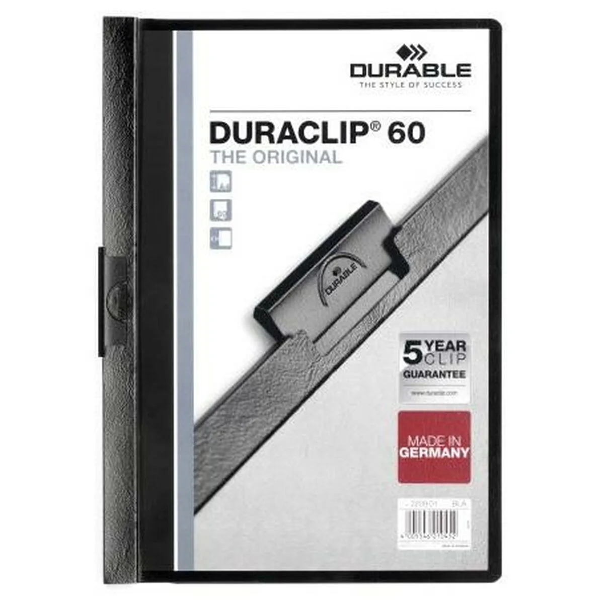 Dossier de portefeuilles durable duraclip 60 noir transparent a4 25 pieces s840430767. Diaytar, c'est la promesse de trouver ce produit parfait qui répondra à un besoin précis tout en étant un objet de désir