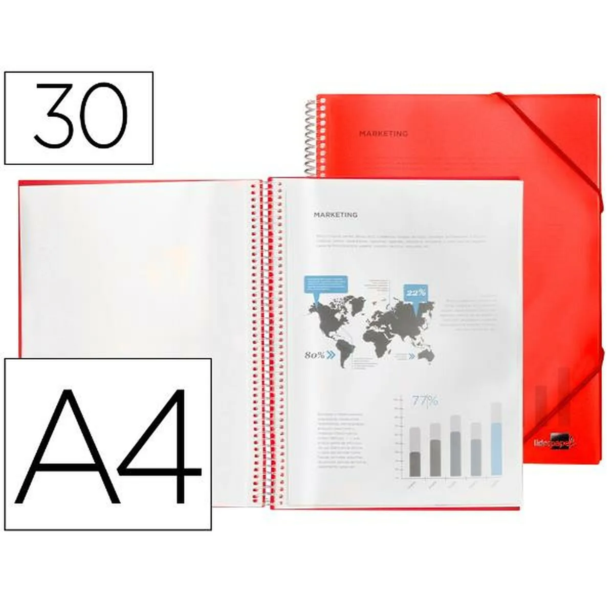 Dossier liderpapel ec10 rouge a4 s7718170255. Diaytar, c'est le hub où se connectent les créateurs de produits géniaux et les clients qui les attendaient sans le savoir.