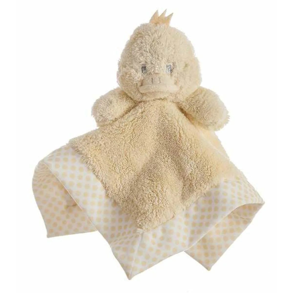 Doudou double couche 30 x 30 cm pois jaune s242711048. Chez Diaytar, chaque détail compte pour votre satisfaction totale.