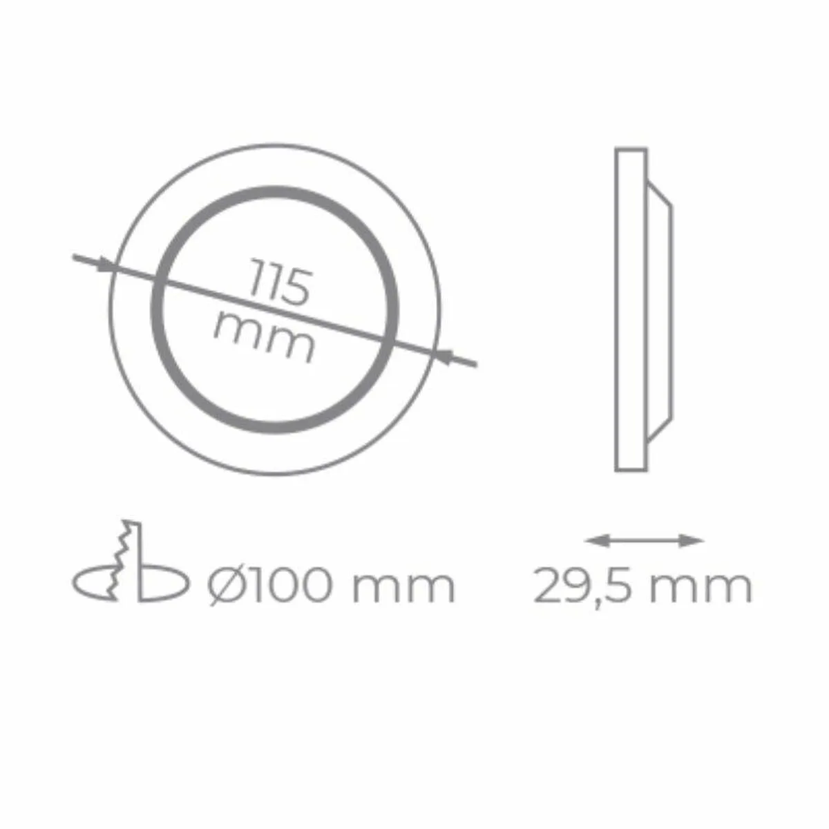 Downlight iglux ig 54 7r f 7 w 640 lm 6000 k s990391913. Nous traitons chaque produit Diaytar avec le même respect que si nous devions l'offrir à un proche. La qualité est non-négociable.