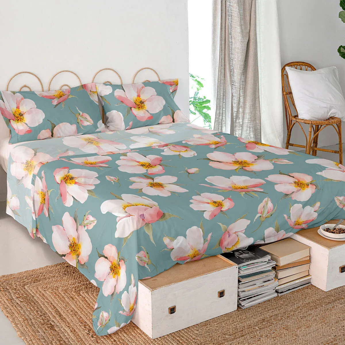 Drap happyfriday spring blossom multicouleur 180 x 270 cm d161373831. Nous croyons en la magie des objets. Chez Diaytar, chaque produit a le pouvoir de transformer une routine en moment précieux.