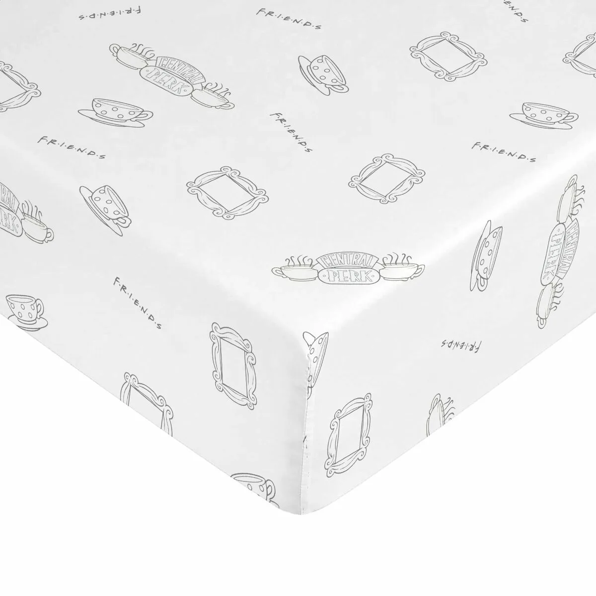 Drap housse friends multicouleur lit 1 persone s980001423. Plongez dans l'univers Diaytar où chaque produit raconte une histoire.