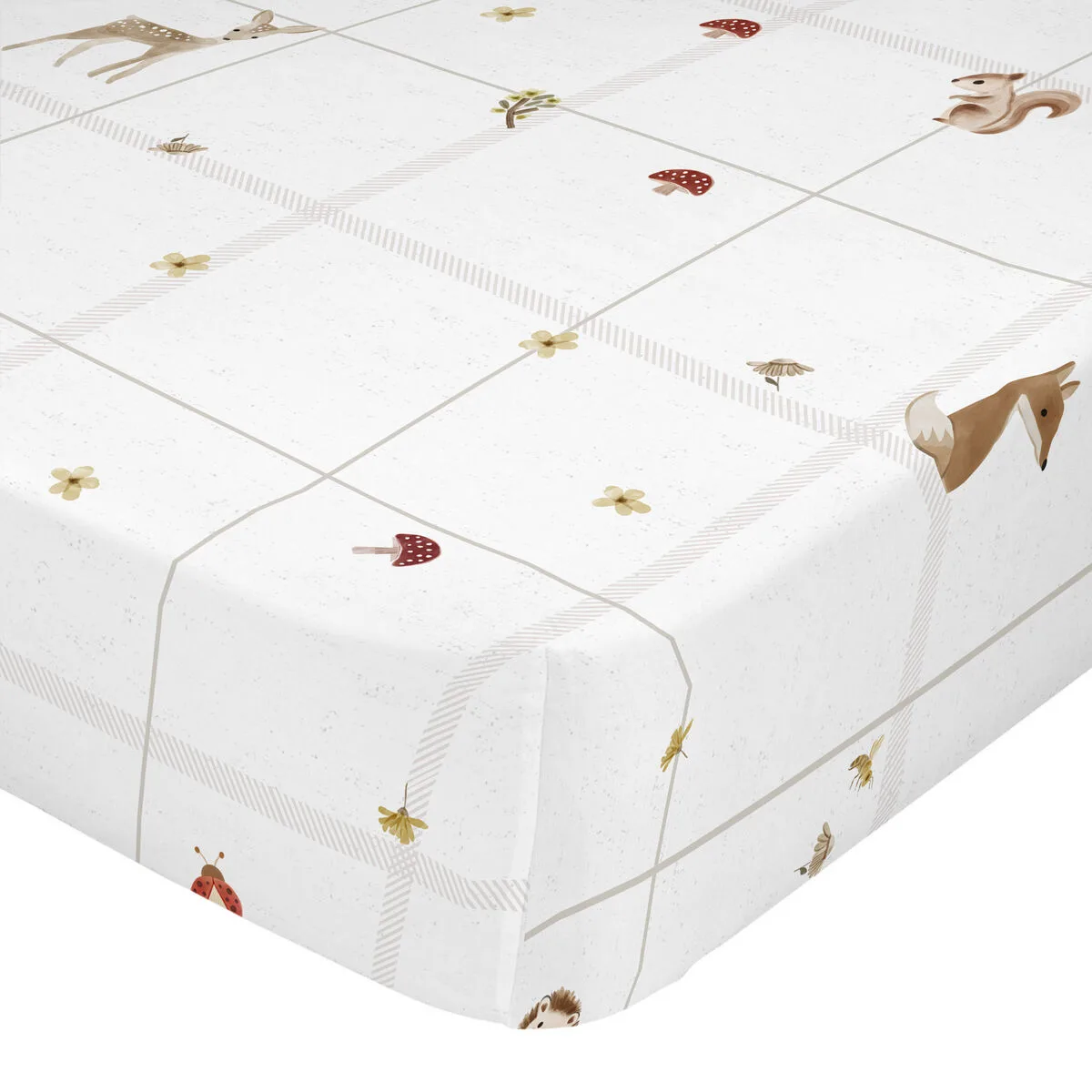 Drap housse happyfriday mini blanc multicouleur 60 x 120 x 14 cm d161352131. Notre équipe chez Diaytar est votre équipe de choc, dévouée à débusquer les produits qui méritent votre attention.