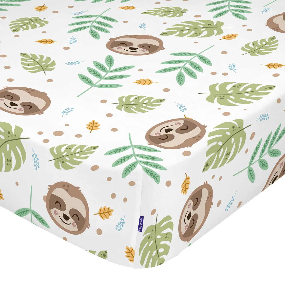 Drap housse happyfriday moshi moshi happy sloth multicouleur 70 x 140 x 14 cm d161272111. Diaytar, le compagnon des esprits créatifs et exigeants en quête de produits généraux hors des sentiers battus
