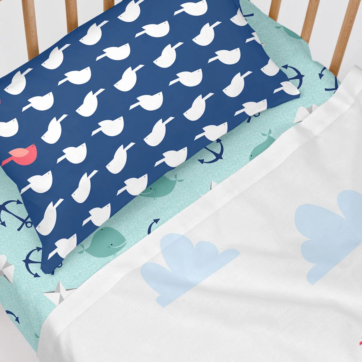 Drap housse happyfriday moshi moshi whale multicouleur 70 x 140 x 14 cm d161006196. Chez Diaytar, chaque détail compte pour votre satisfaction totale.