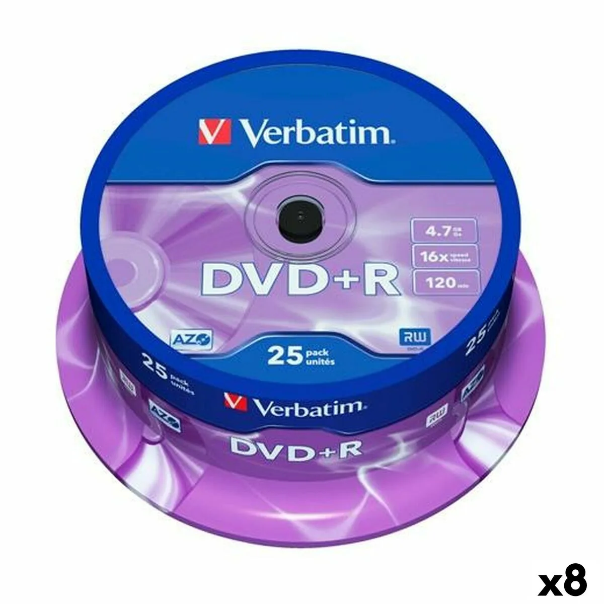 Dvd r verbatim 4 7 gb 16x 8 unites s843420113. Diaytar, c'est la démonstration que le meilleur des produits est à portée de clic, sans compromis, sans attente.