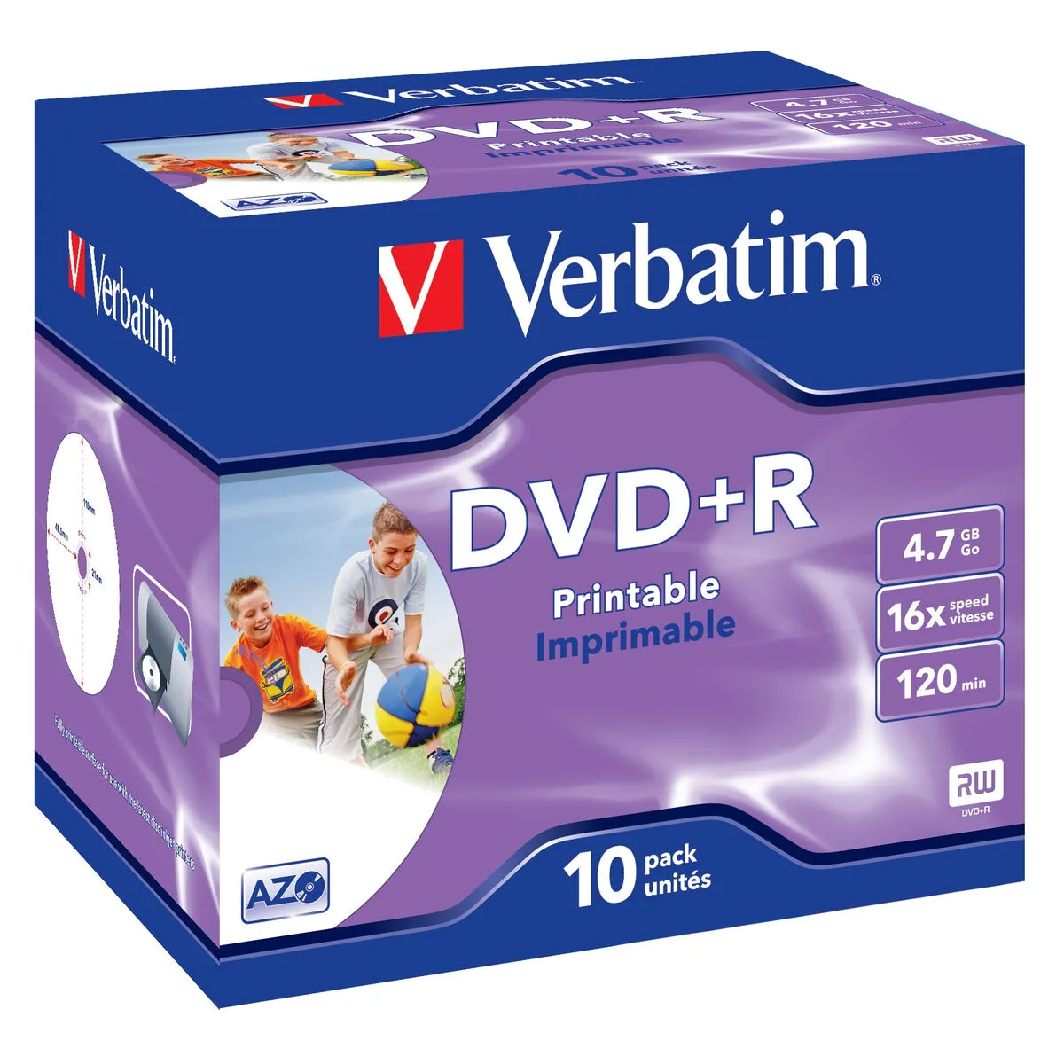 Dvd r verbatim 43508 s771719328. Bienvenue chez Diaytar, où nous croyons que le meilleur produit est celui qui vous trouve, et non l'inverse.