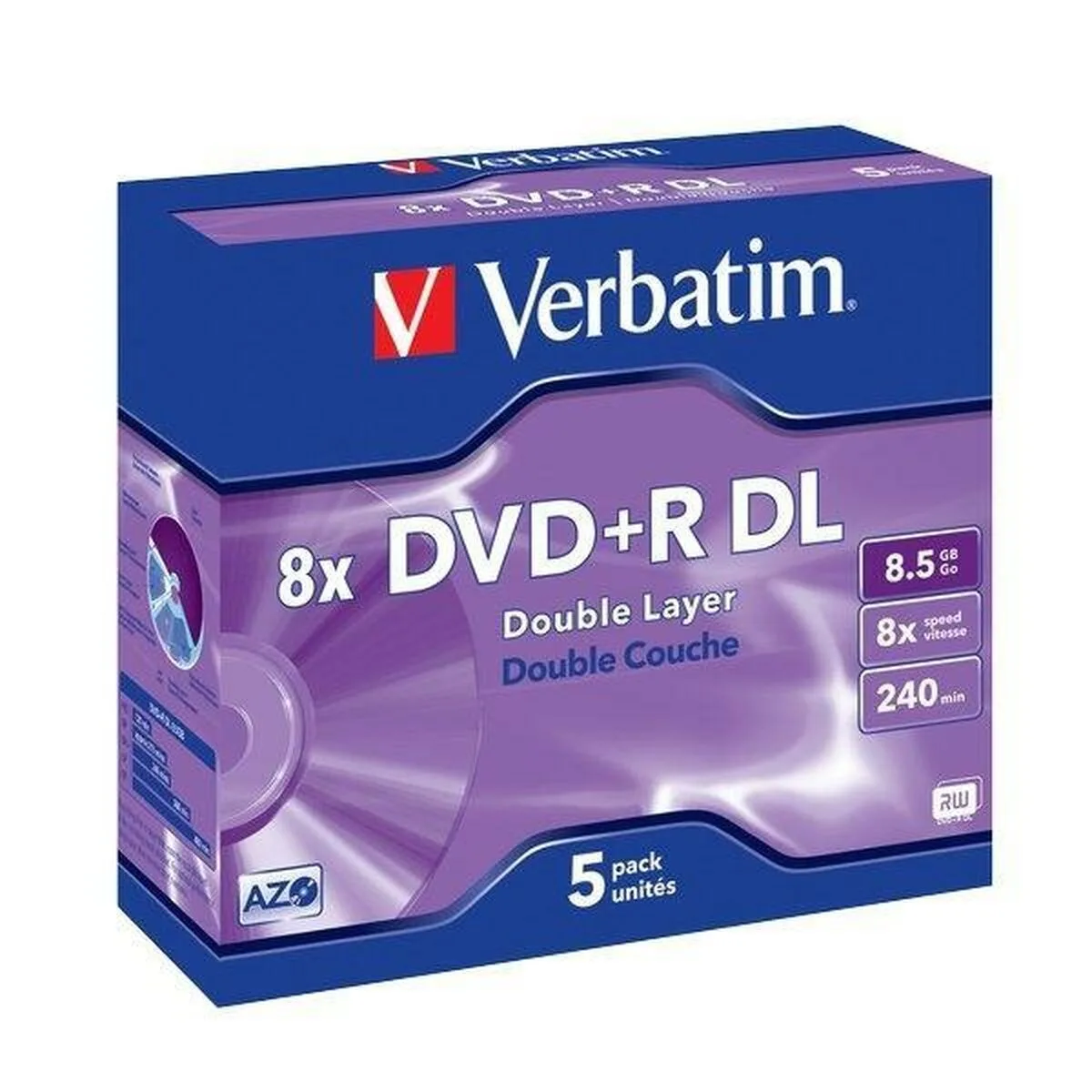 Dvd r verbatim 8 5 gb 8x 5 pcs 5 unites 8 5 gb 8x 5 unites s841964727. Diaytar incarne le renouveau du commerce en ligne : authentique, engagé et résolument tourné vers l'avenir.