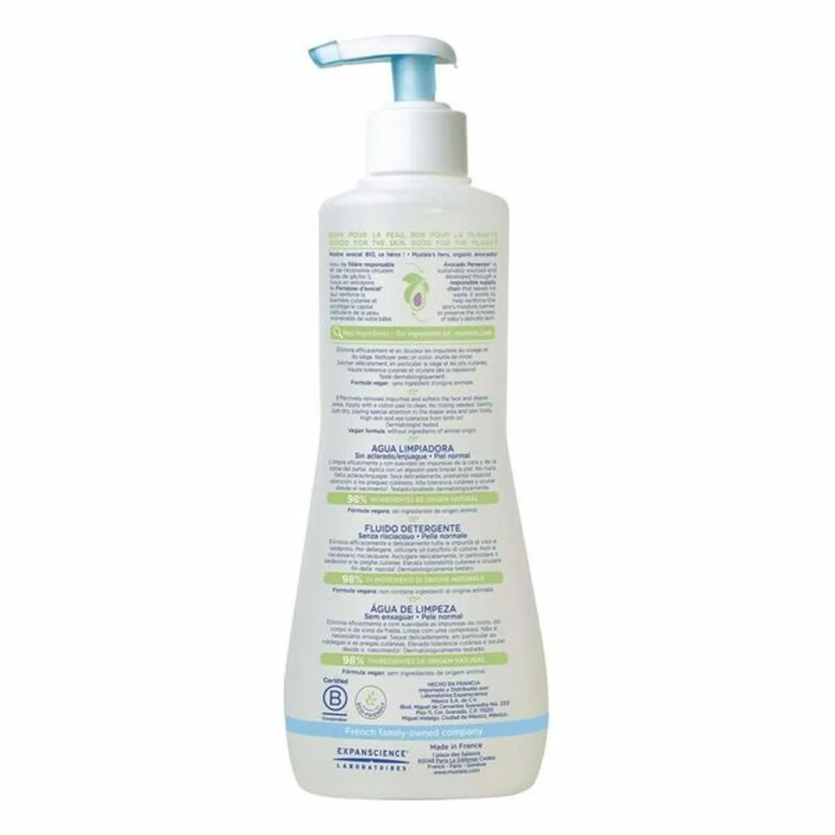 Eau nettoyante sans rincage pour bebe mustela avocat 300 ml s057888411. Transformez votre intérieur avec les produits déco Diaytar !