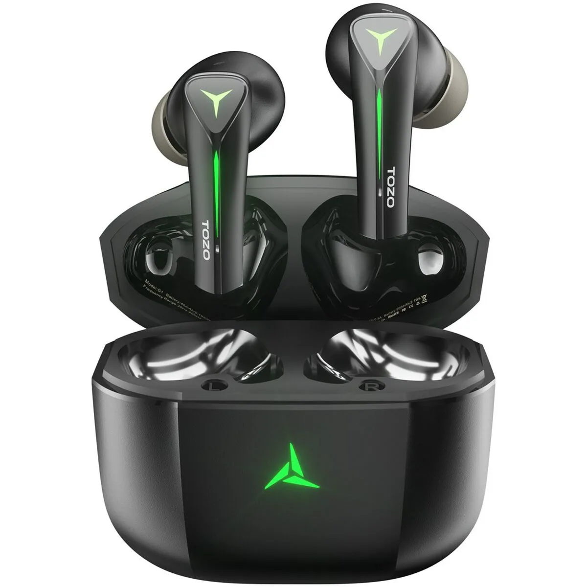 Ecouteurs sans fil avec etui de charge tozo gaming pods noir s9111789091. Votre boutique de confiance Diaytar vous accompagne dans tous vos projets.