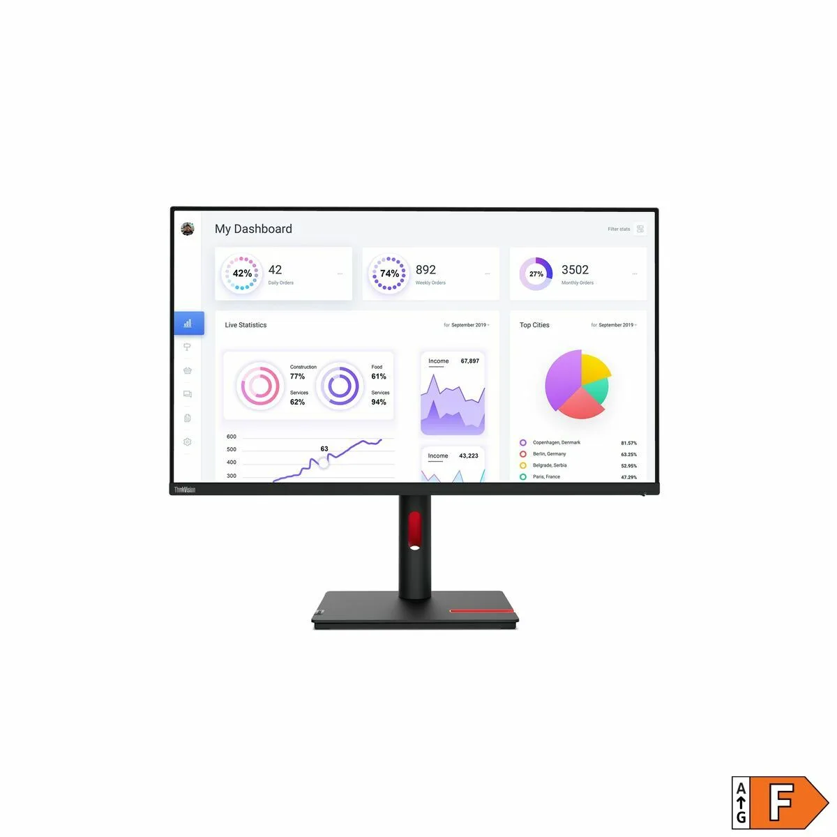 Ecran lenovo thinkvision t32p 30 4k ultra hd 31 5 60 hz s919051347. Diaytar : Votre destination shopping en ligne pour découvrir les dernières tendances et produits généraux soigneusement sélectionnés