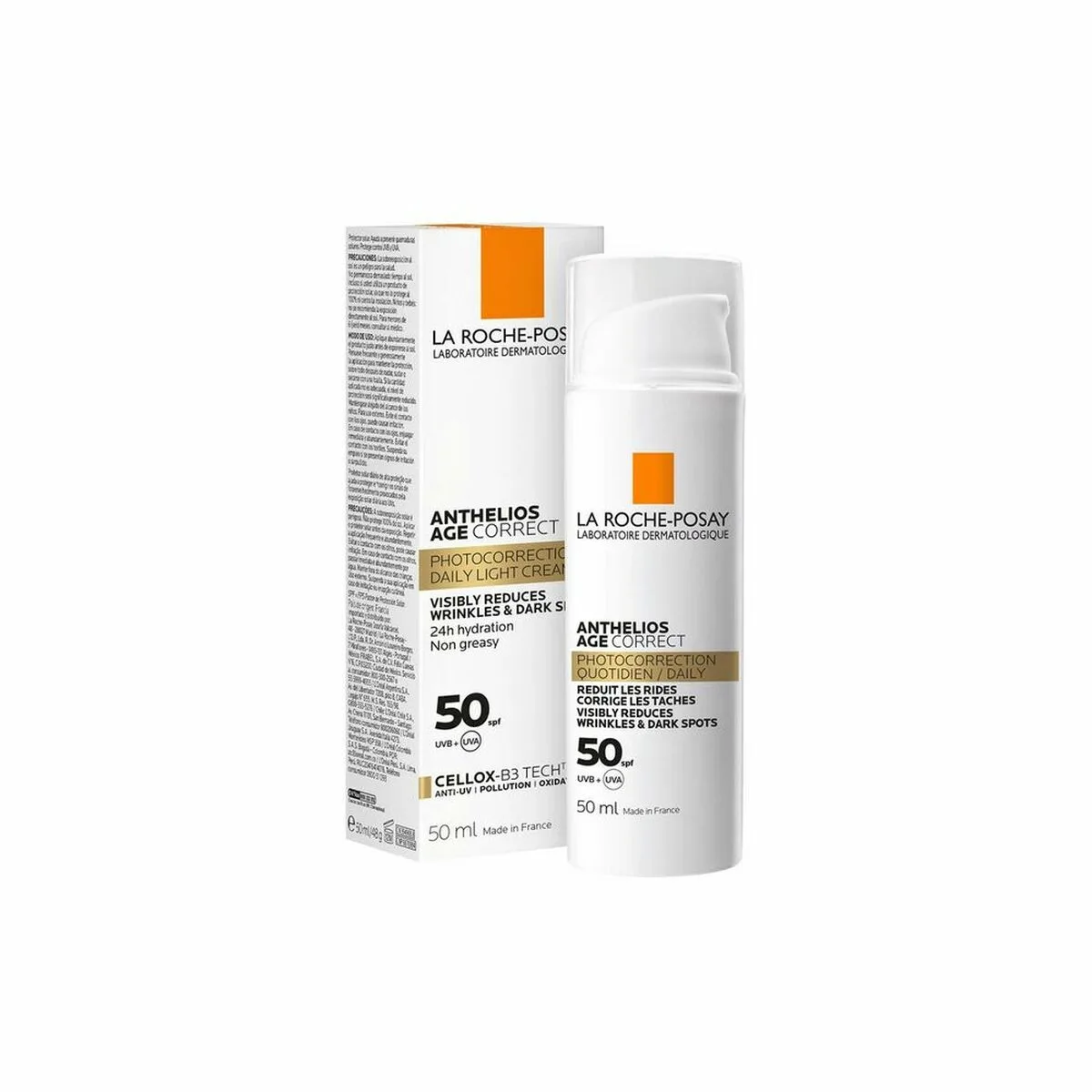 Ecran solaire visage anthelios age correct la roche posay spf 50 50 ml m011297615. Pour ceux qui refusent de choisir entre fonctionnel et esthétique : Diaytar propose les deux dans chaque produit
