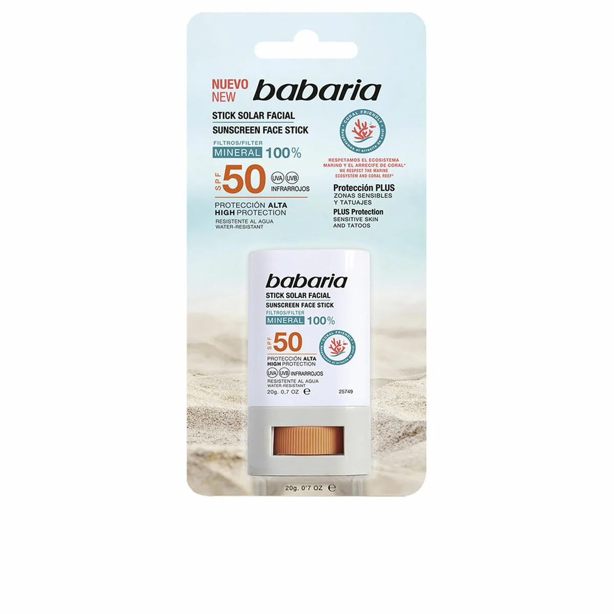Ecran solaire visage babaria solar stick facial spf 50 20 g s0511535389. Diaytar : Votre destination shopping en ligne pour découvrir les dernières tendances et produits généraux soigneusement sélectionnés