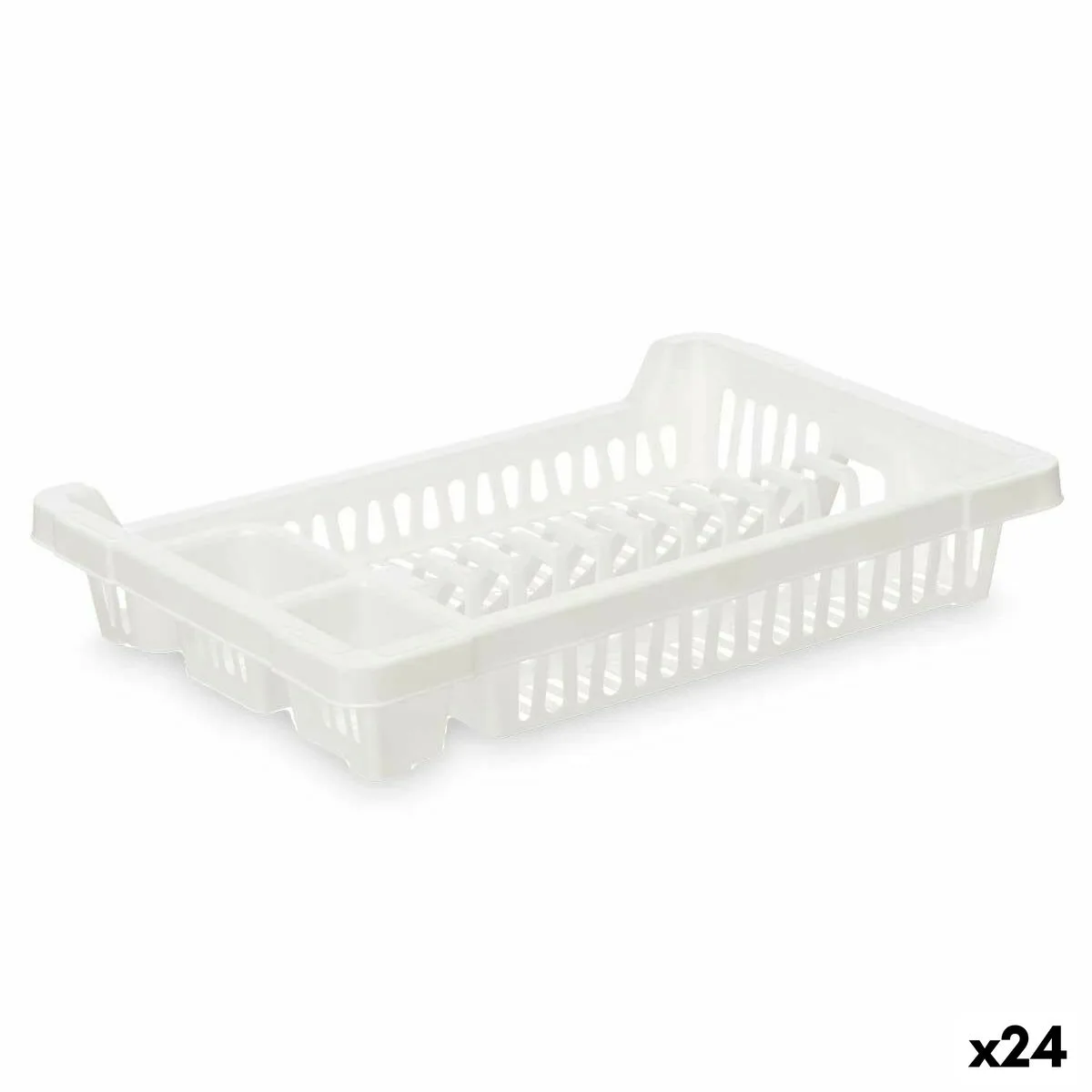 Egouttoir pour evier kinvara 2601407 2 blanc plastique 42 5 x 7 x 29 5 cm 24 unites s362883190. Notre mission : éradiquer le superflu pour ne vous proposer que l'essentiel... mais en beaucoup plus stylé. Bienvenue chez Diaytar.