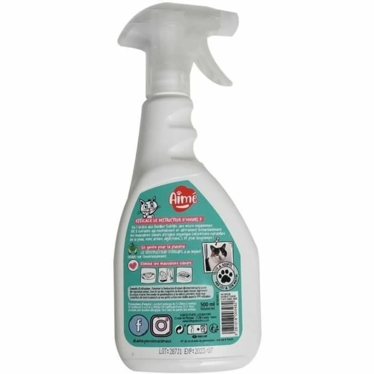 Eliminateur d odeurs aime 500 ml s7101536315. Diaytar, le curateur de votre style de vie moderne, à travers une offre généraliste constamment renouvelée et actualisée