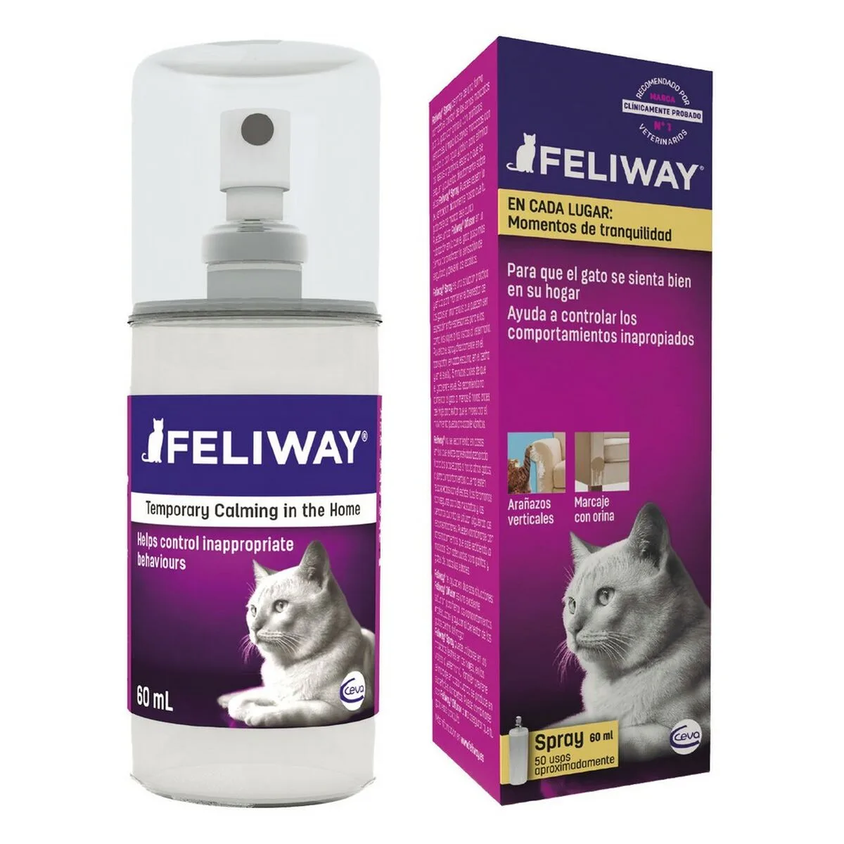 Eliminateur d odeurs ceva feliway calmant chat 60 ml s610094618. Bienvenue chez Diaytar, où nous croyons que le meilleur produit est celui qui vous trouve, et non l'inverse.