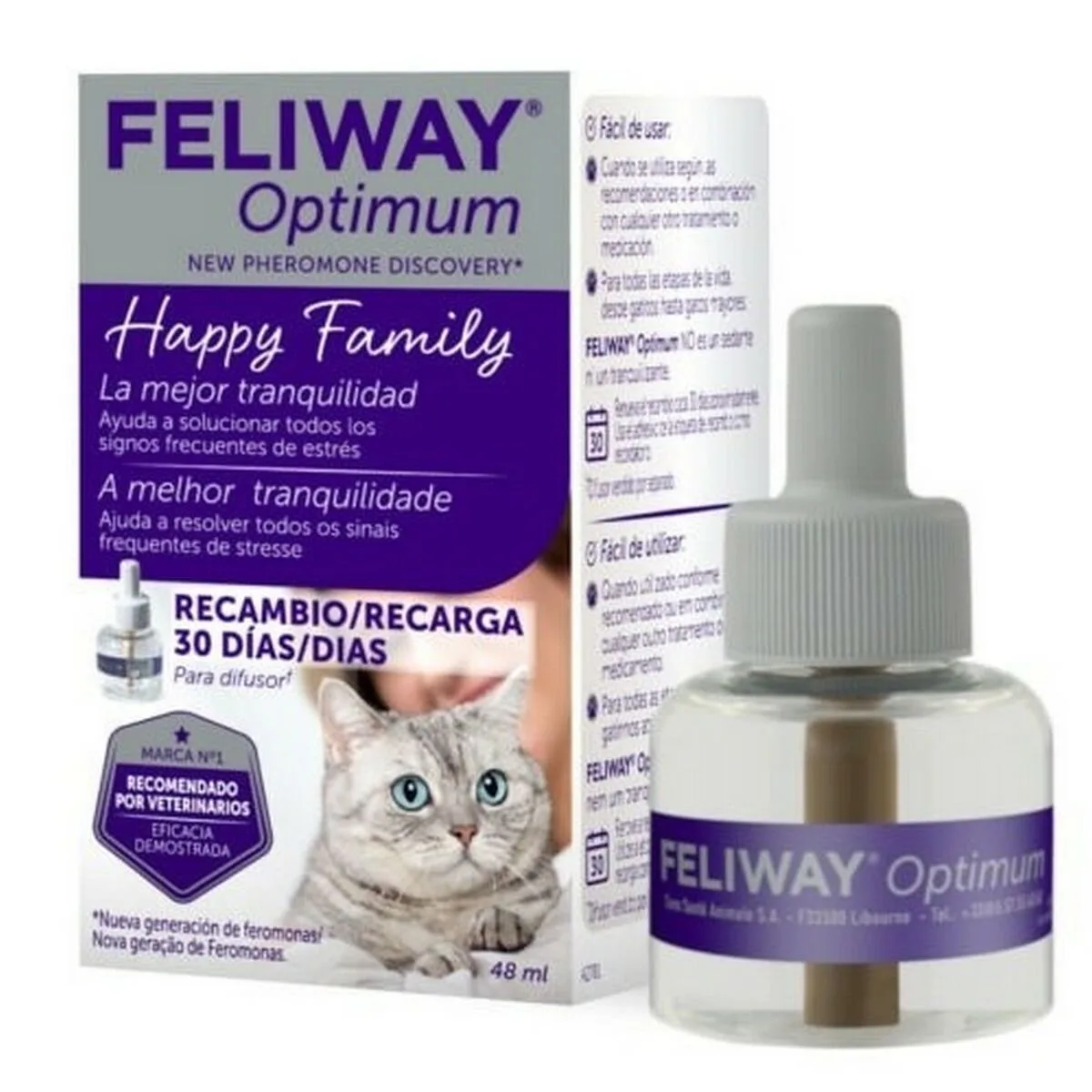 Eliminateur d odeurs ceva happy family chat 48 ml s610181692. Notre équipe chez Diaytar est votre équipe de choc, dévouée à débusquer les produits qui méritent votre attention.