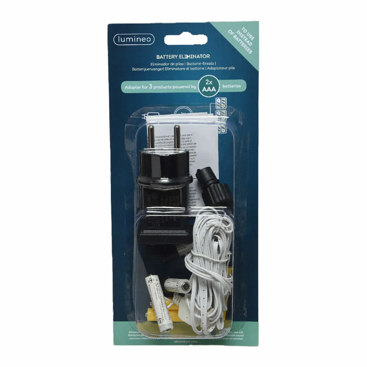 Eliminateur de piles lumineo interieurs 2 x aaa s791460172. Votre vie, simplifiée et stylisée par Diaytar et sa collection de produits essentiels et innovants