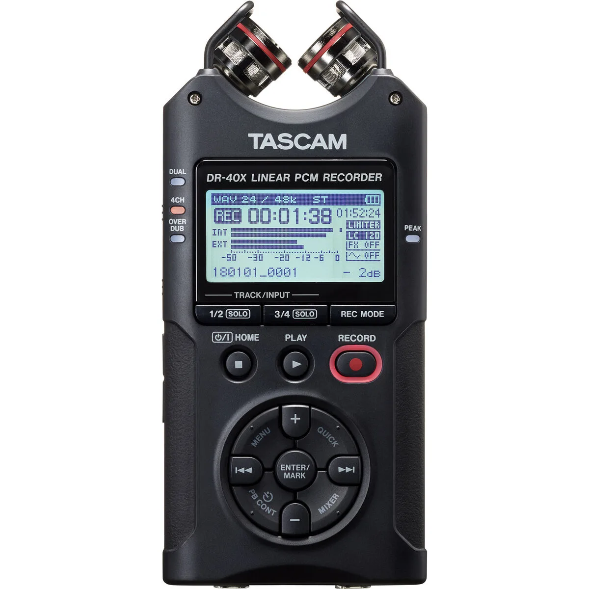 Enregisteur tascam dr 40x bleu noir s912513854. Votre vie, simplifiée et stylisée par Diaytar et sa collection de produits essentiels et innovants
