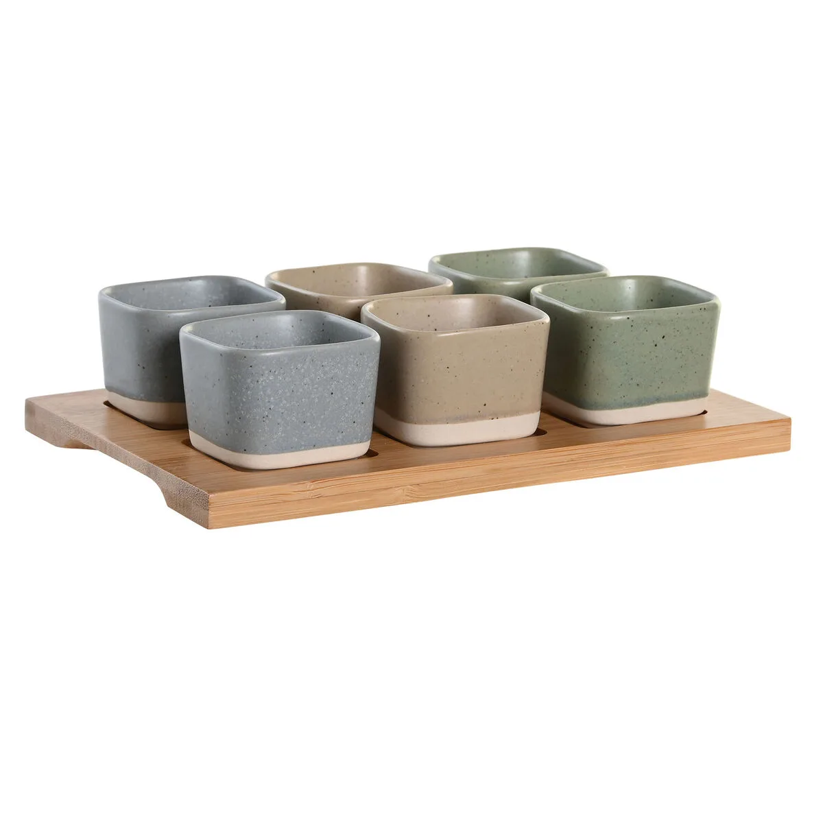 Ensemble a apertif dkd home decor 21 6 x 15 x 1 5 cm porcelaine multicouleur bambou scandinave s304471919. Explorez Diaytar et laissez-vous surprendre par notre diversité de produits.