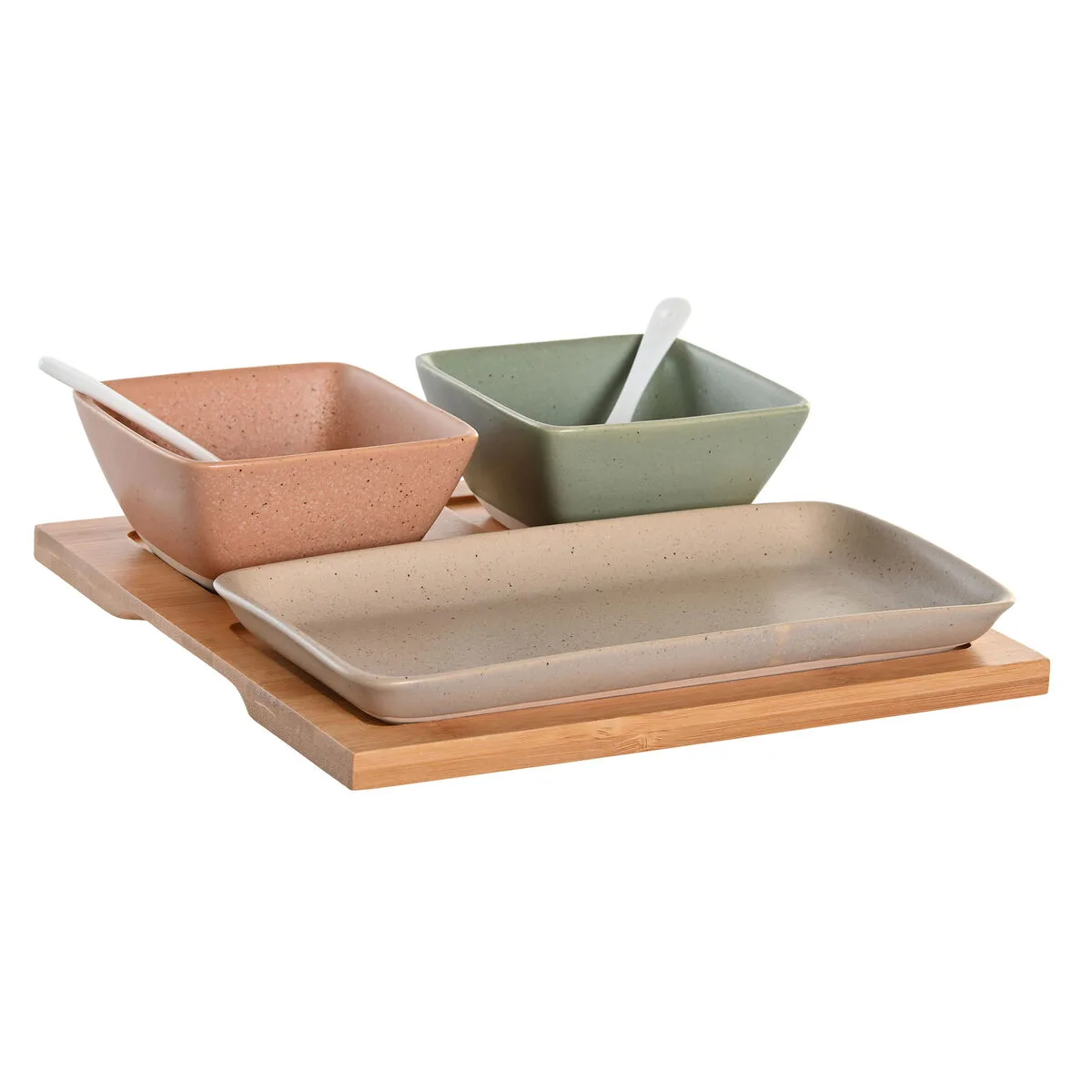 Ensemble a apertif dkd home decor 24 x 23 5 x 1 5 cm porcelaine multicouleur bambou 6 pieces scandinave s304471655. Notre équipe Diaytar parcourt le globe pour vous dénicher les produits généraux et électroniques les plus prometteurs