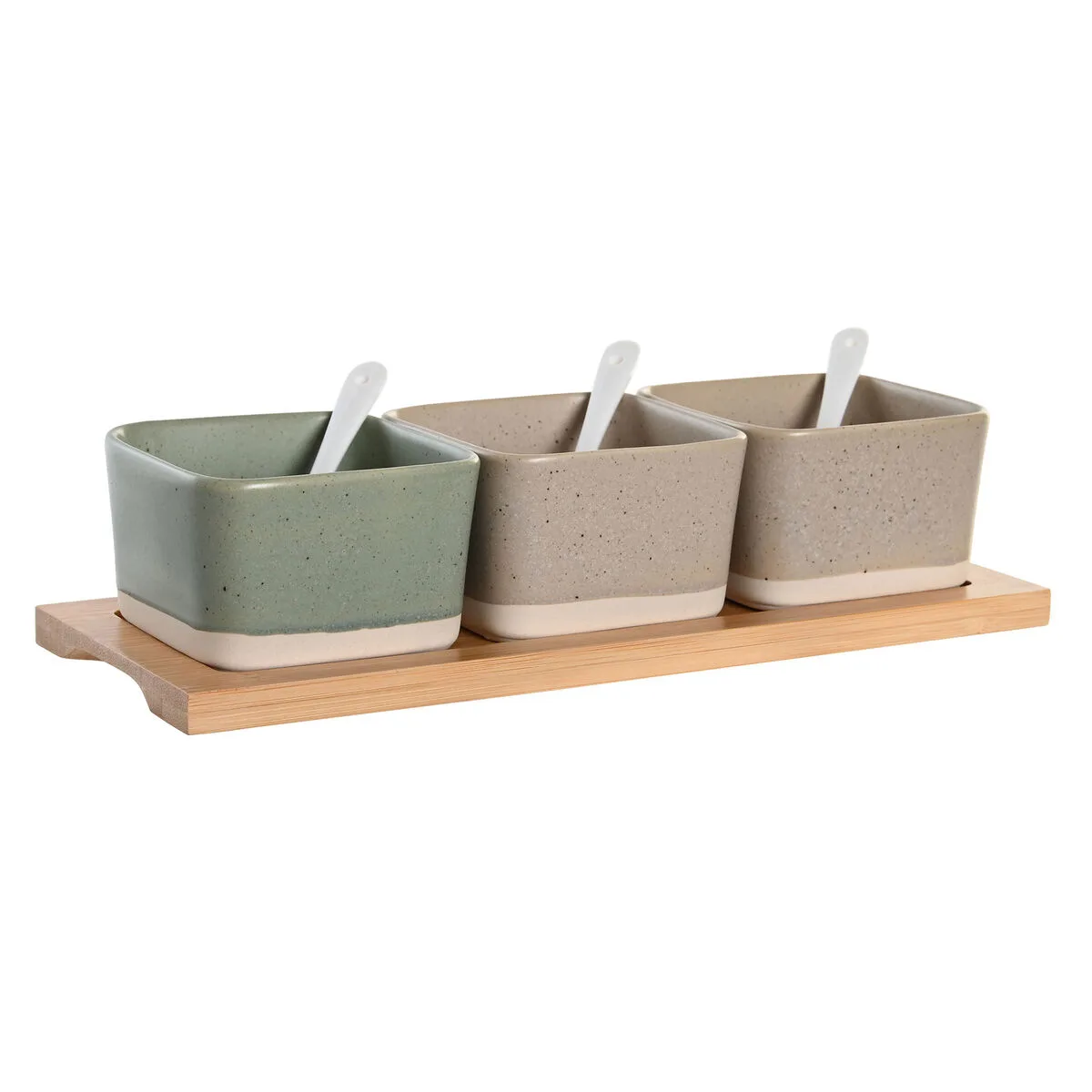 Ensemble a apertif dkd home decor 29 x 11 5 x 1 5 cm porcelaine multicouleur bambou scandinave s304471853. Notre équipe chez Diaytar est une brigade de passionnés, toujours en chasse pour dénicher la perle rare qui vous fera vibrer.