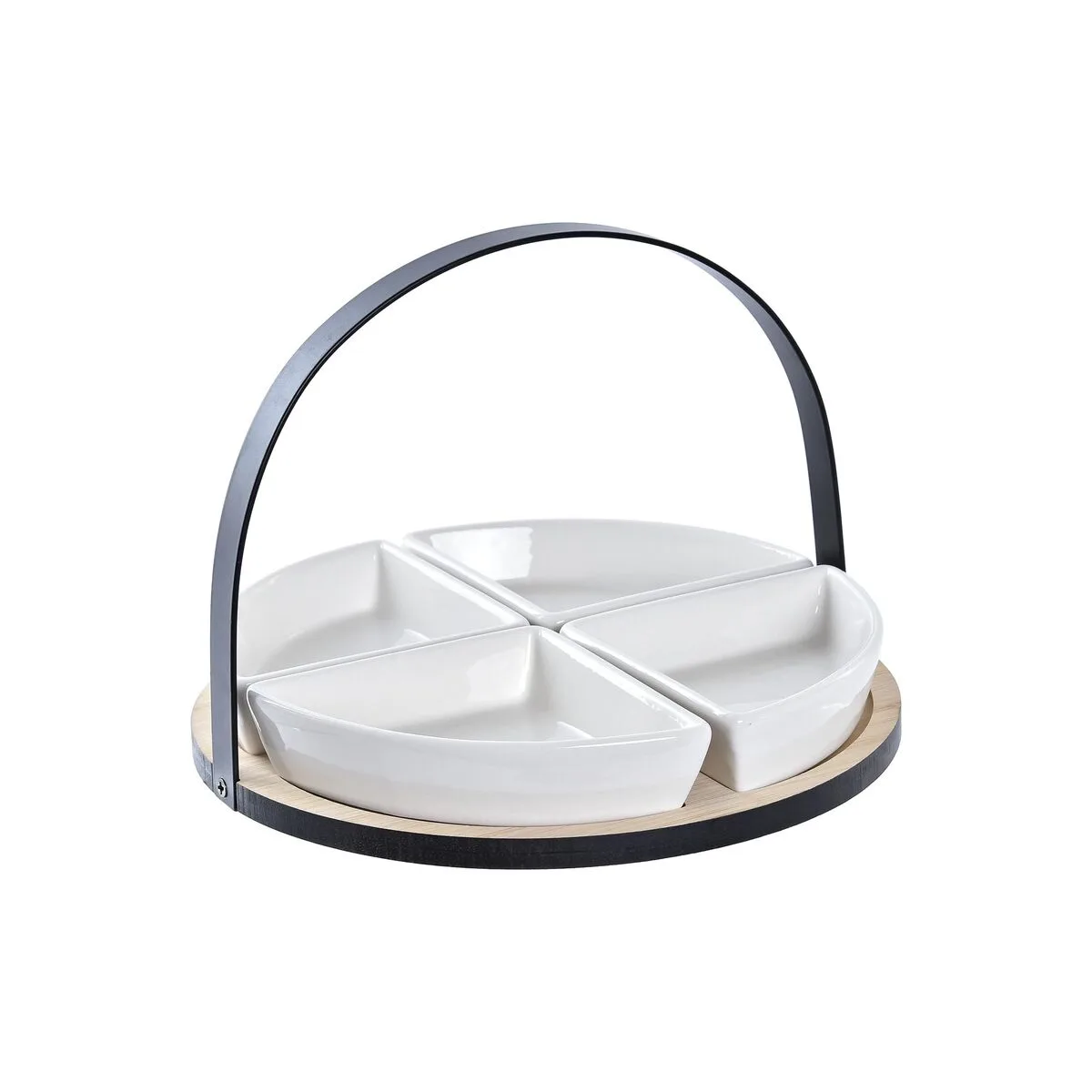 Ensemble a apertif dkd home decor blanc noir metal bambou gres loft 4 pieces 21 5 x 21 5 x 14 cm s303724844. Laissez-vous guider par Diaytar à travers la jungle des produits pour dénicher ceux qui méritent vraiment votre attention