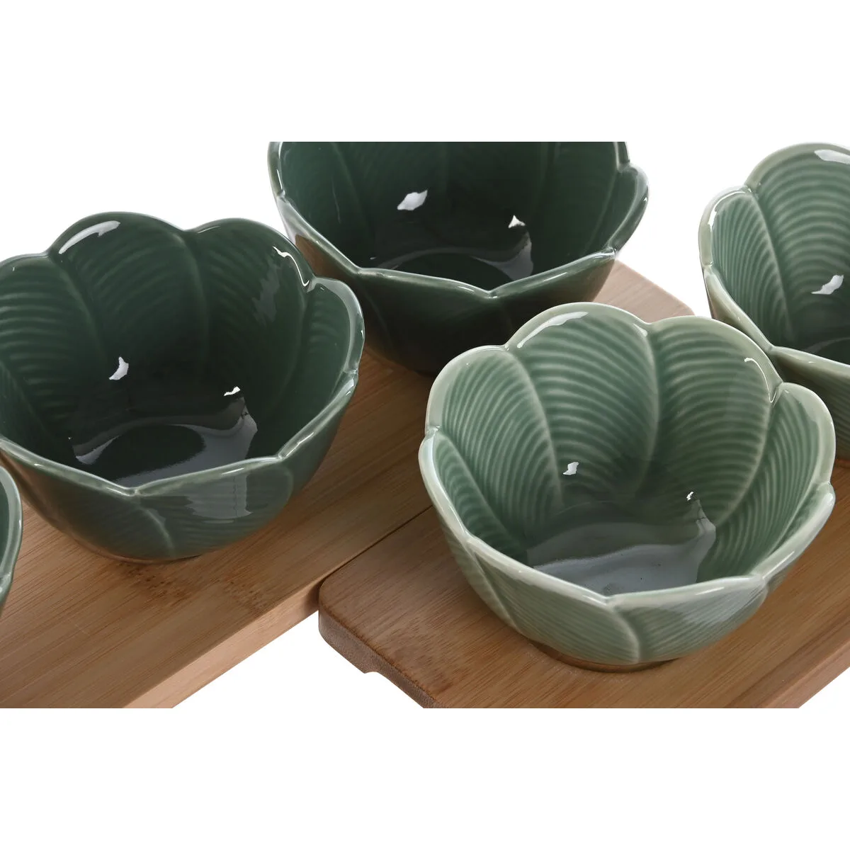 Ensemble a apertif home esprit vert vert fonce bambou porcelaine tropical 4 pieces 32 x 10 x 7 cm 2 unites s305475061. Diaytar : Votre portail vers un monde de produits où la frontière entre l'essentiel et le superflu devient délicieusement floue