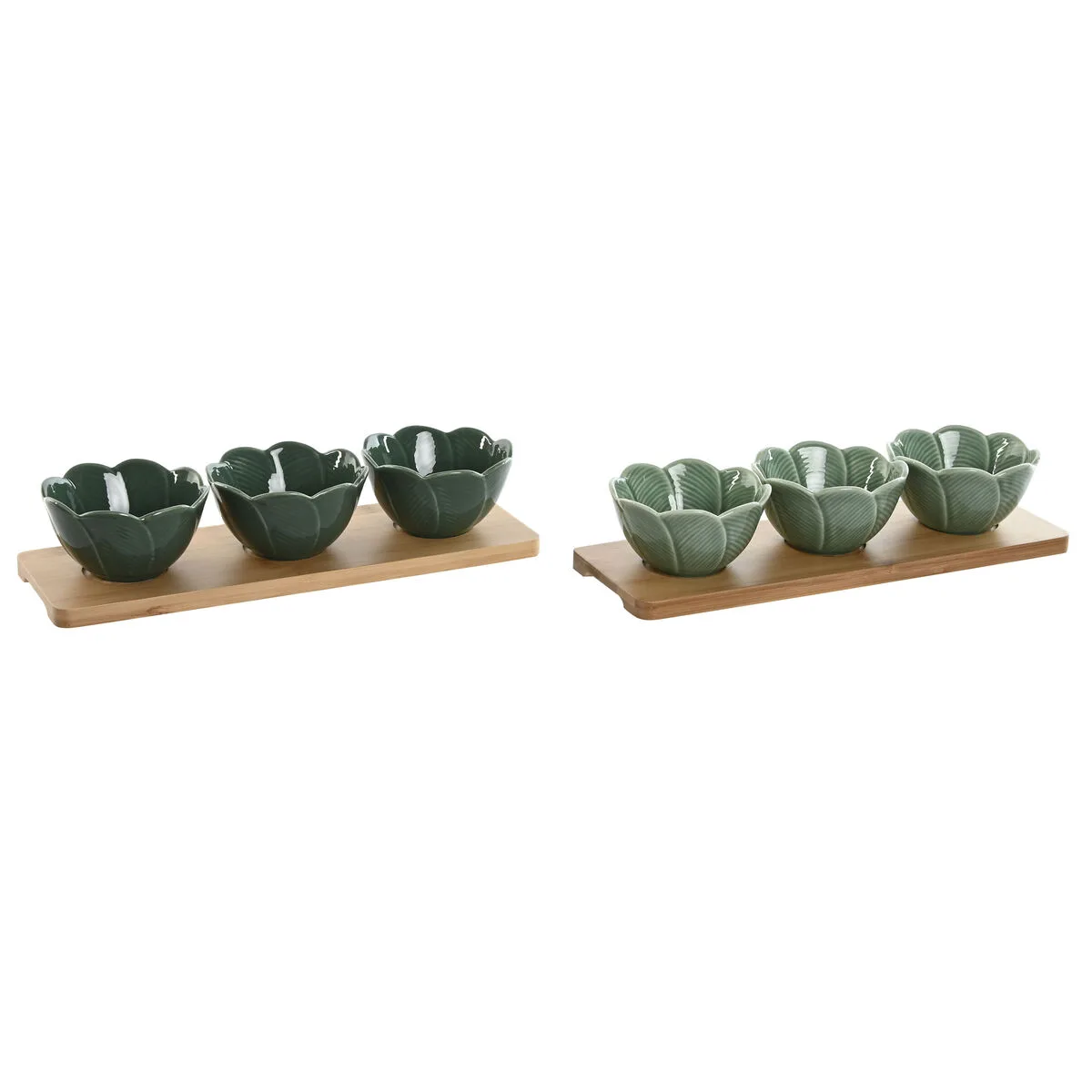 Ensemble a apertif home esprit vert vert fonce bambou porcelaine tropical 4 pieces 32 x 10 x 7 cm 2 unites s305475067. Bienvenue chez Diaytar - Votre destination shopping pour tous vos besoins du quotidien !