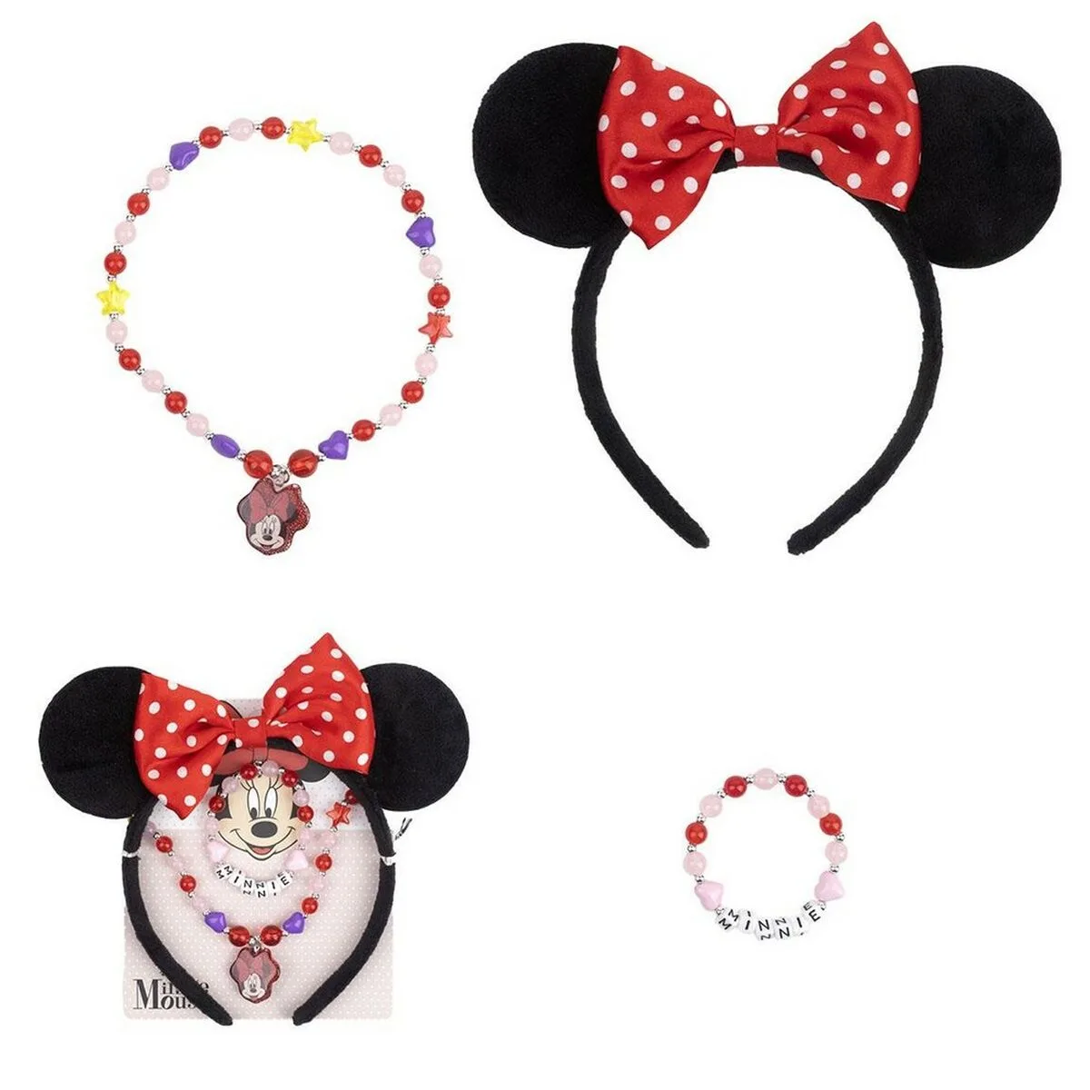 Ensemble d accessoires minnie mouse multicouleur 3 pieces s073059536. Notre équipe chez Diaytar est une brigade de passionnés, toujours en chasse pour dénicher la perle rare qui vous fera vibrer.