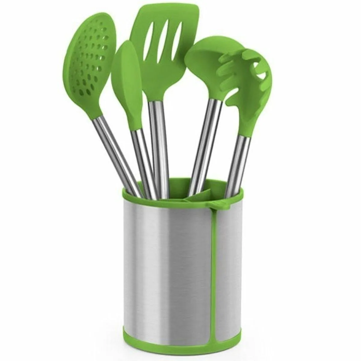 Ensemble d ustensiles de cuisine bra a197011 vert acier inoxydable 5 pieces s990216425. Diaytar, la boutique en ligne qui pense à tout : des gadgets électroniques les plus futés aux objets maison les plus design