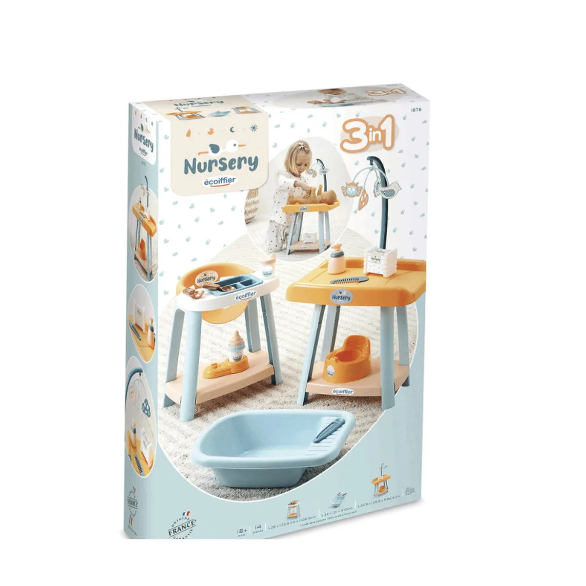 Ensemble de bain avec acessoires pour poupee ecoiffier doctor poupon s719081980. Notre mantra chez Diaytar : un produit, un sourire. Nous mesurons notre succès à votre satisfaction instantanée.