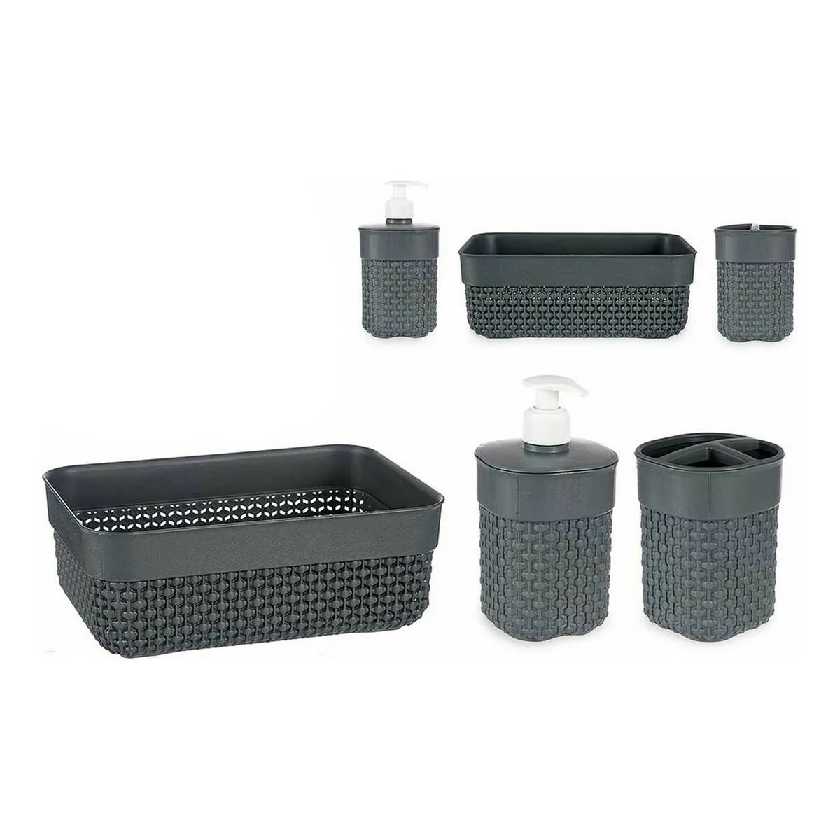 Ensemble de bain berilo anthracite plastique s361104753. Chez Diaytar, nous croyons que le meilleur des produits généraux et électroniques doit être accessible à tous, sans compromis sur le style