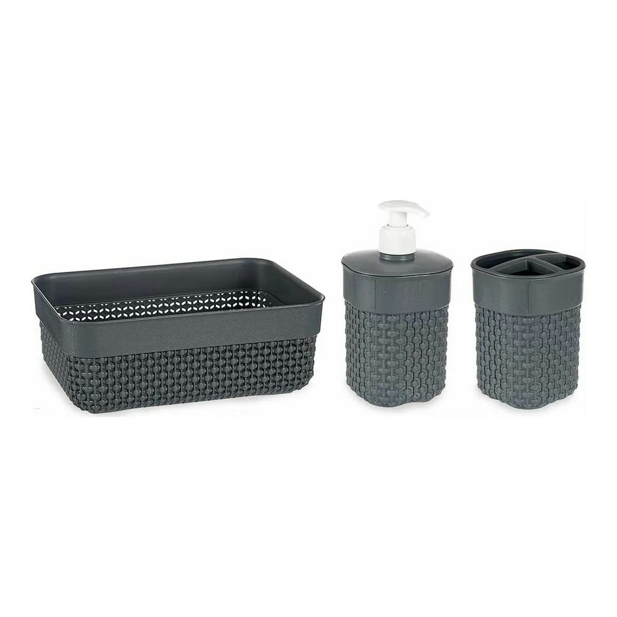 Ensemble de bain berilo anthracite plastique s361104787. Diaytar, c'est le manifeste d'un shopping plus intelligent, plus rapide, et résolument plus gratifiant.