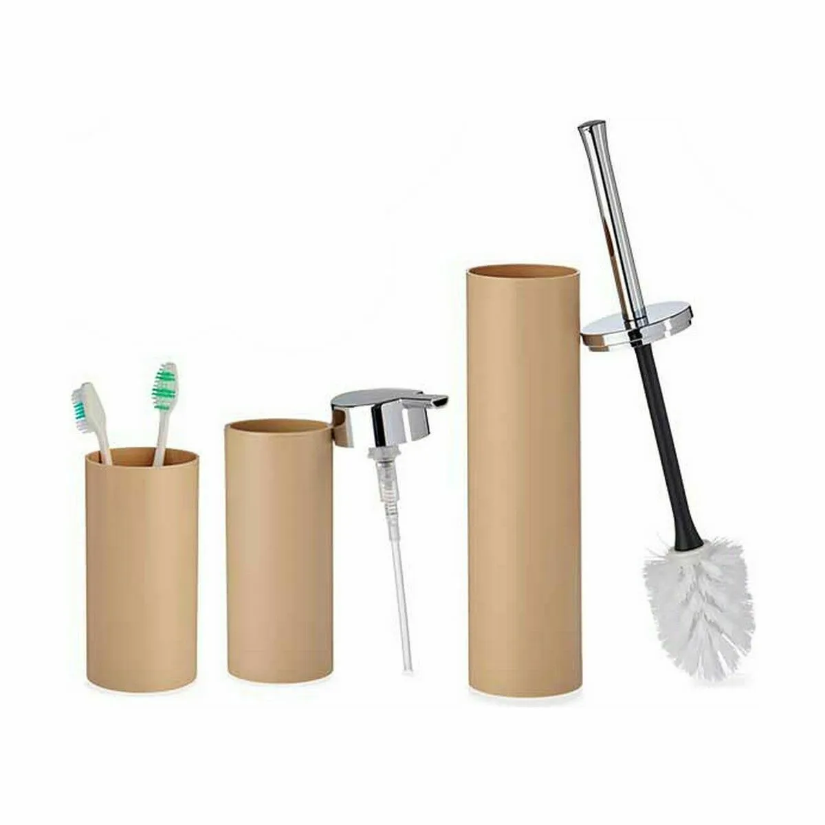 Ensemble de bain berilo b6274 s3 2 marron plastique 8 unites s362601677. Diaytar cultive l'art du bien-être à travers ses produits soigneusement choisis.