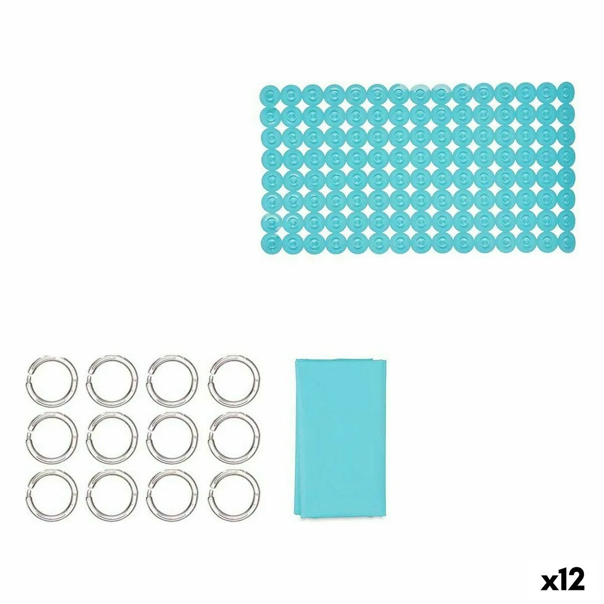 Ensemble de bain berilo cn b6032a blue bleu pvc polyethylene eva 12 unites s362946875. L'art de vivre à la française s'exprime dans notre collection maison Diaytar.