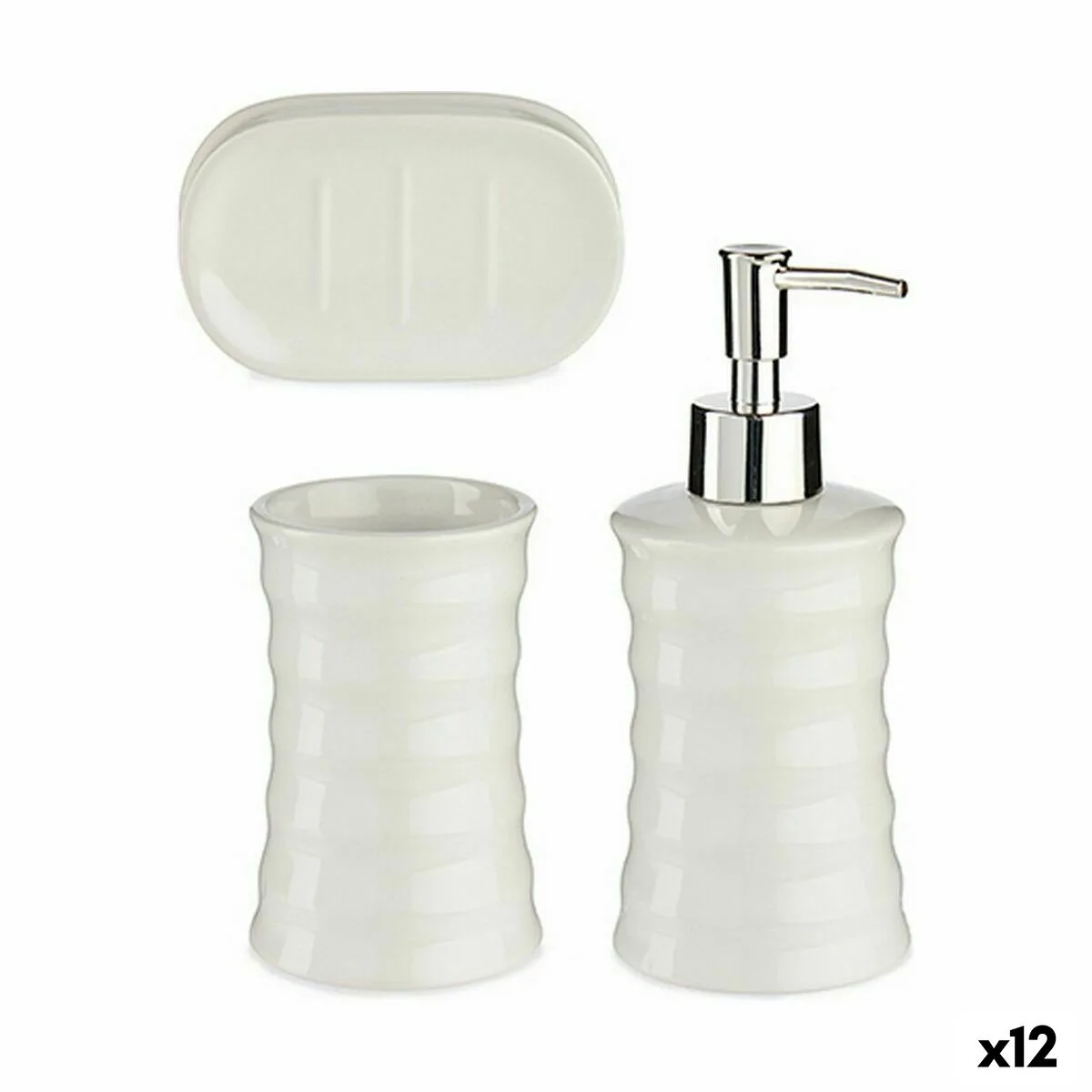 Ensemble de bain berilo dw29150 1 blanc ceramique 12 unites s362484631. Nos stylistes Diaytar dénichent pour vous les pépites de la saison.
