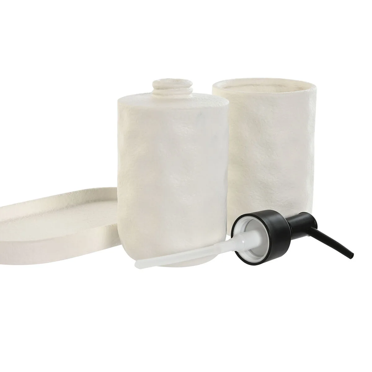 Ensemble de bain home esprit blanc abs dolomite 17 5 x 9 5 x 18 cm 3 pieces s305976489. L'aventure Diaytar est une quête permanente de sens et d'esthétisme à travers des produits soigneusement pensés.
