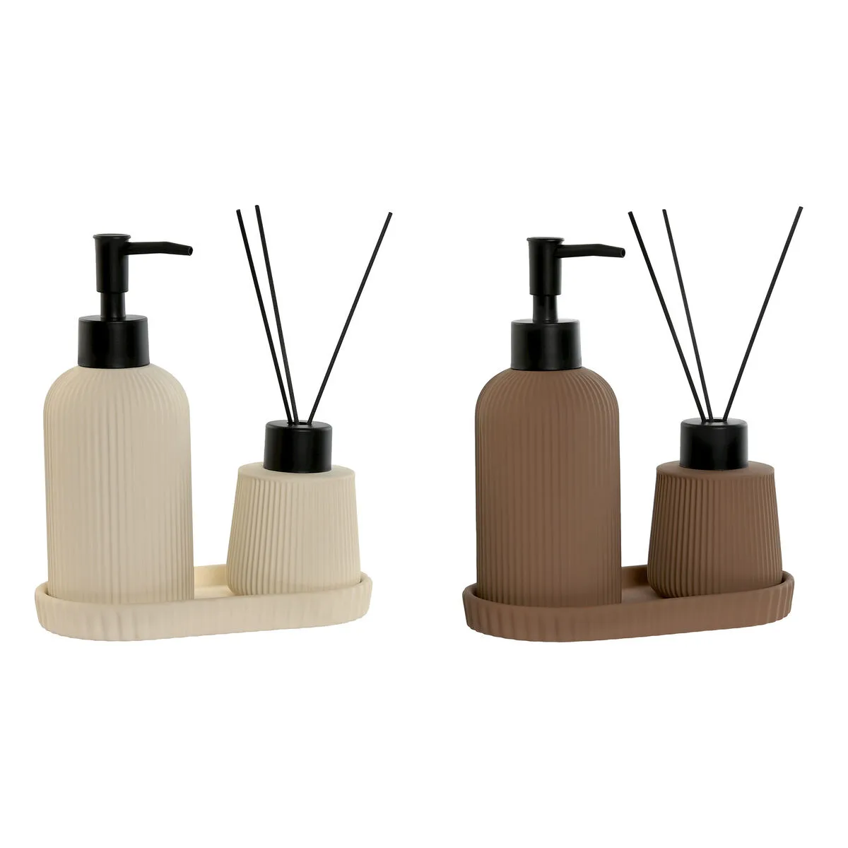 Ensemble de bain home esprit creme terre cuite abs dolomite 17 x 9 x 2 cm 3 pieces 2 unites s305976530. Diaytar révolutionne votre façon de faire du shopping en ligne !